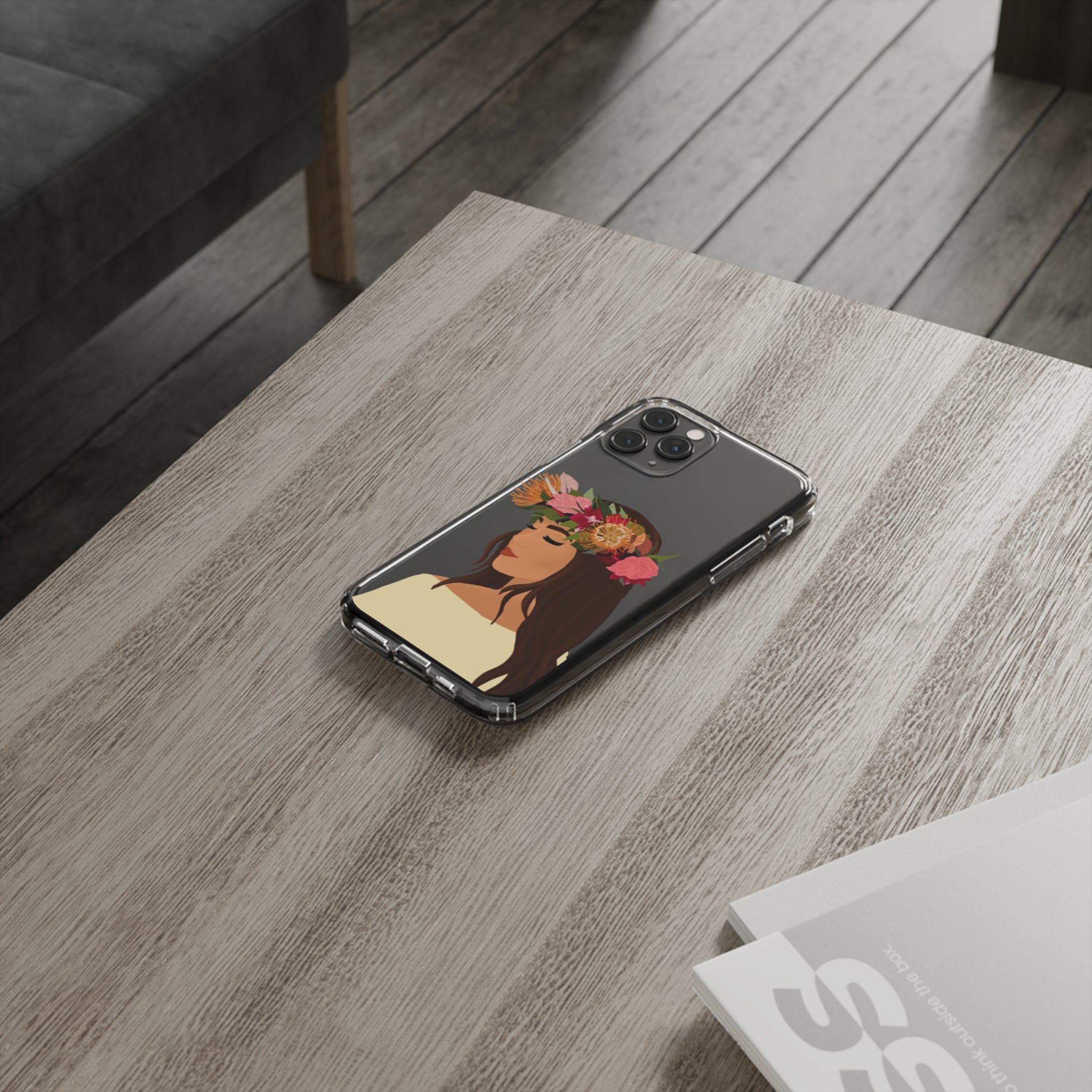 Lei Po'o - Clear Case - LEIOHU DESIGNS