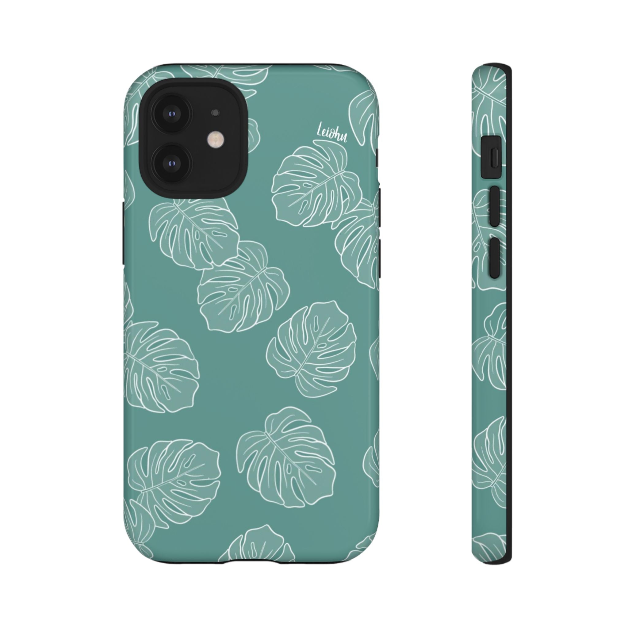 Monstera Teal - LEIOHU DESIGNS