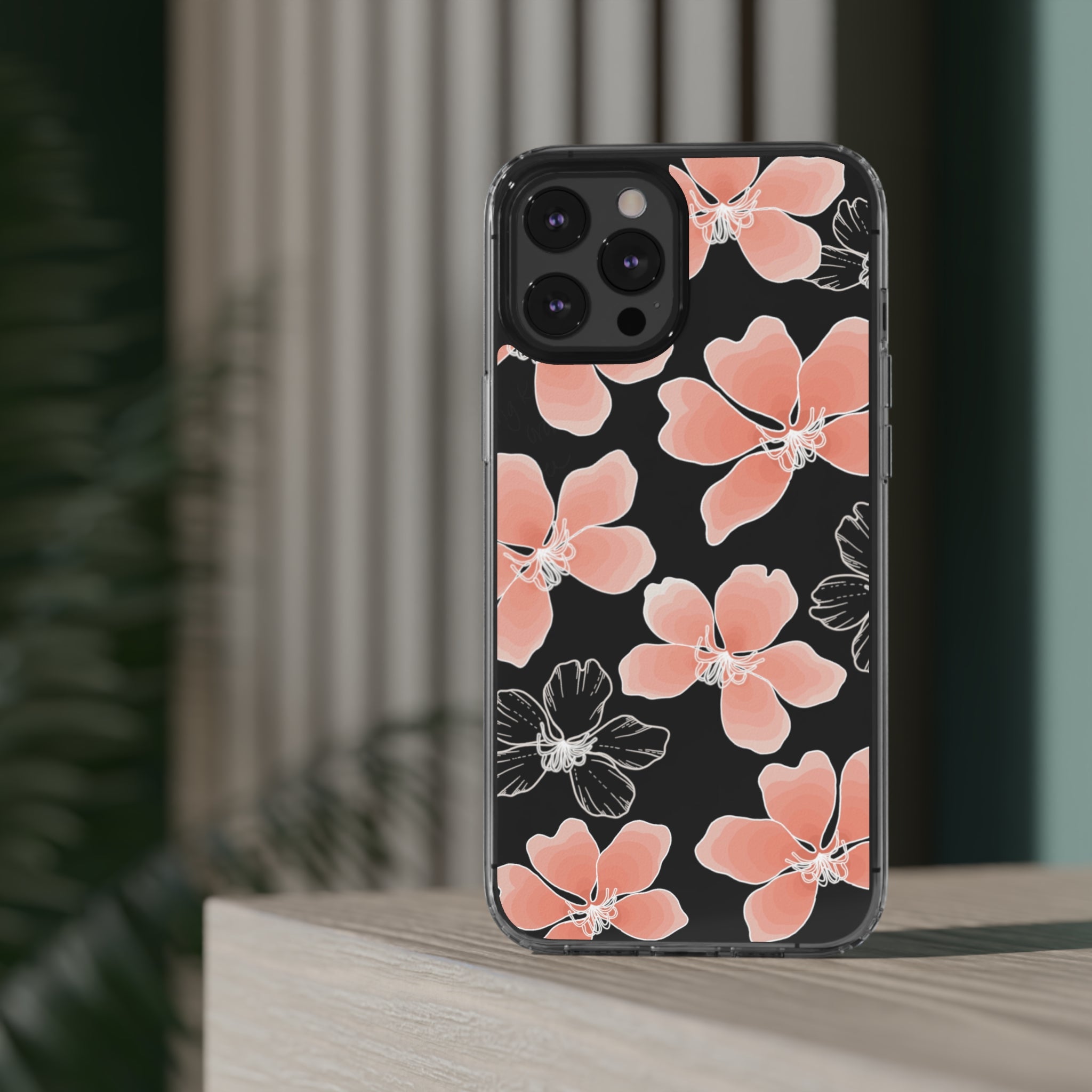 Hong Kong Orchid - Clear Case - LEIOHU DESIGNS