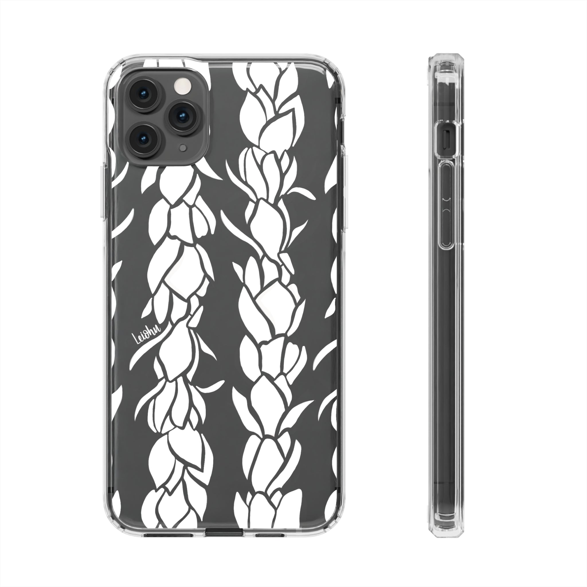 Pikake Lei - Clear Case - LEIOHU DESIGNS