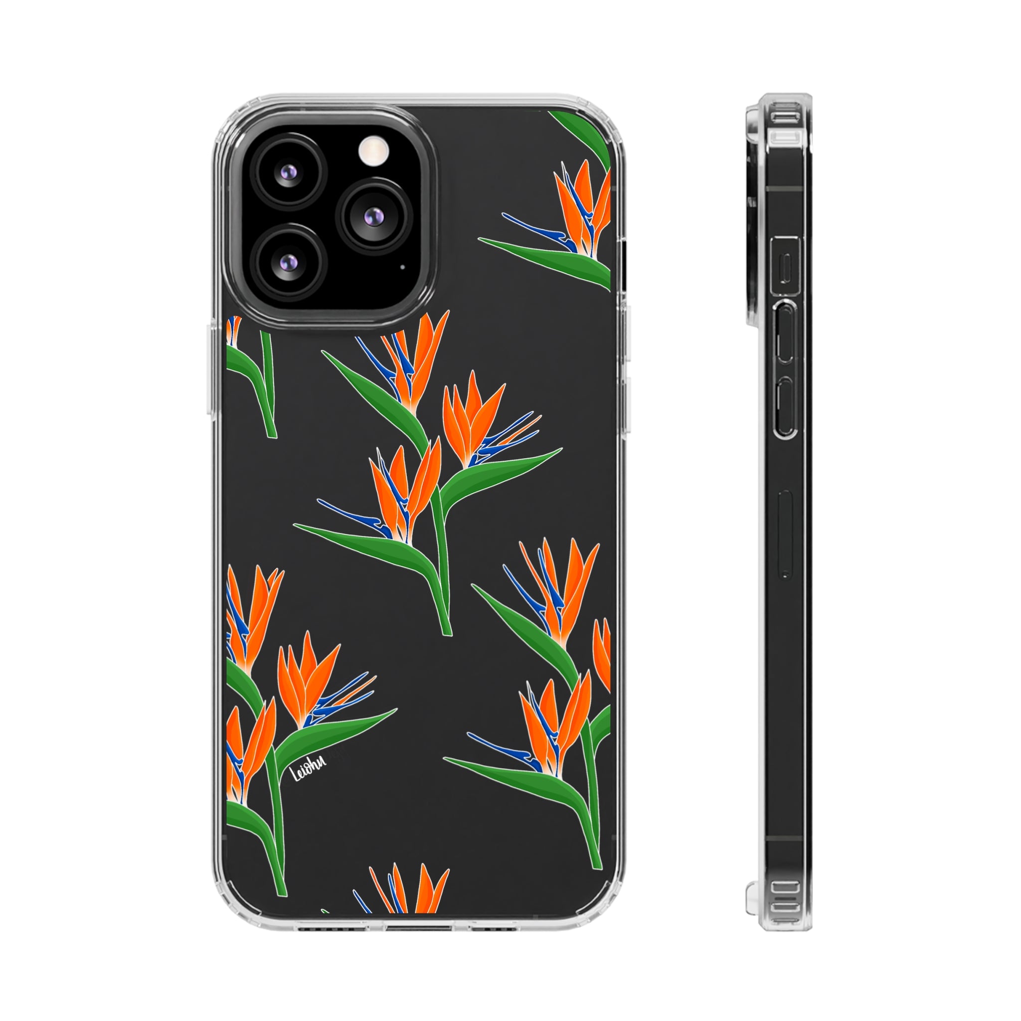 Bird of Paradise - Clear Case - LEIOHU DESIGNS