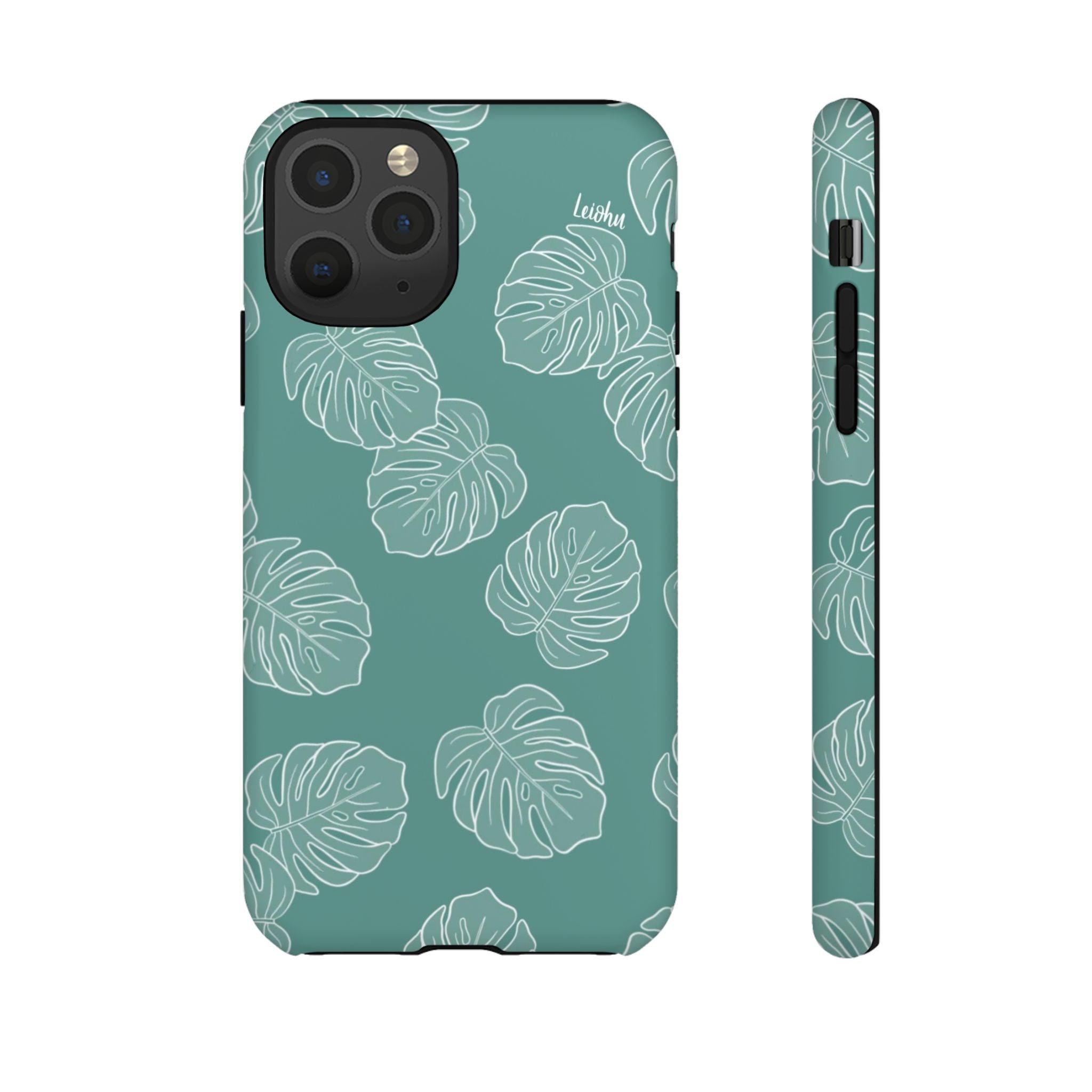 Monstera Teal - LEIOHU DESIGNS