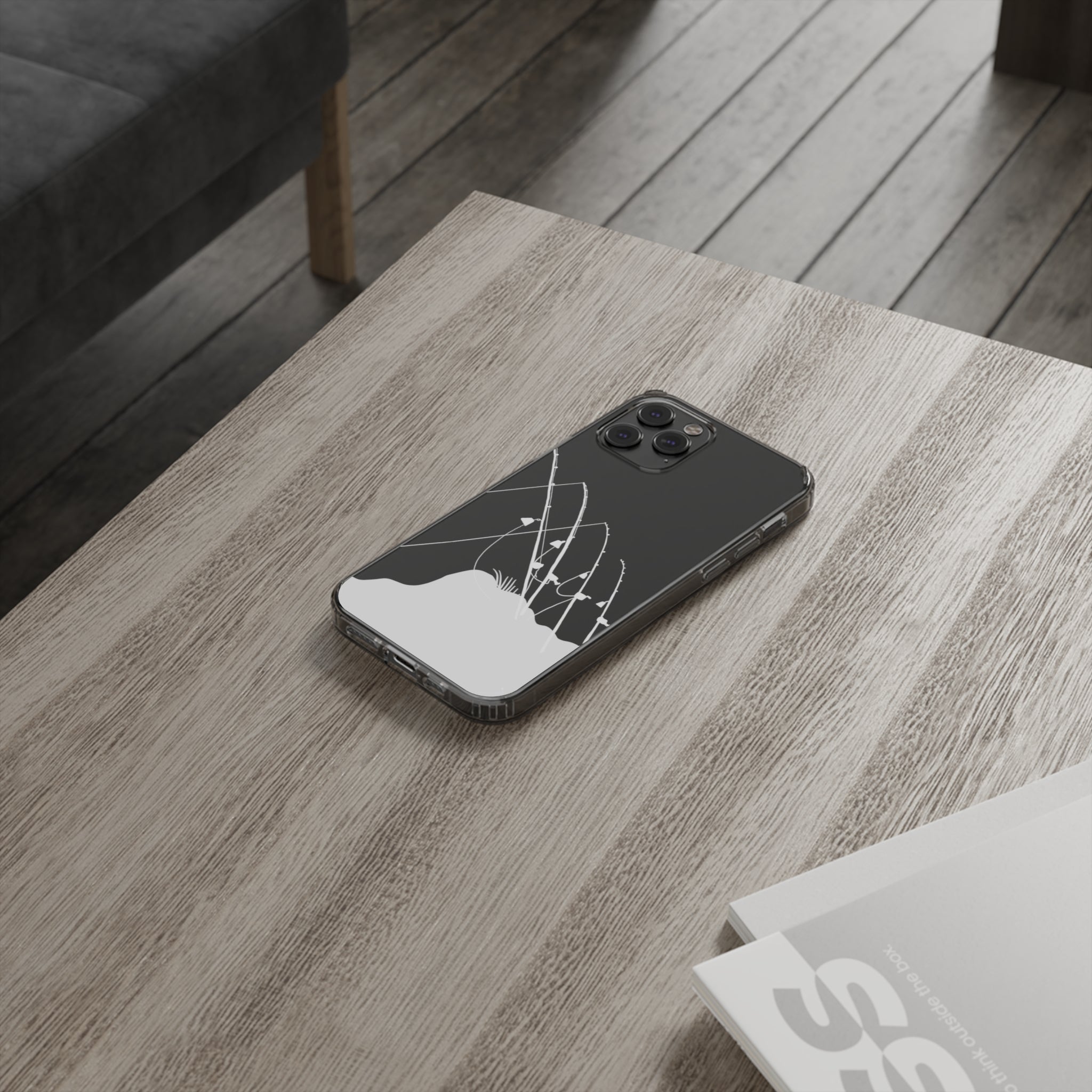 Gone Fishing - Clear Case - LEIOHU DESIGNS