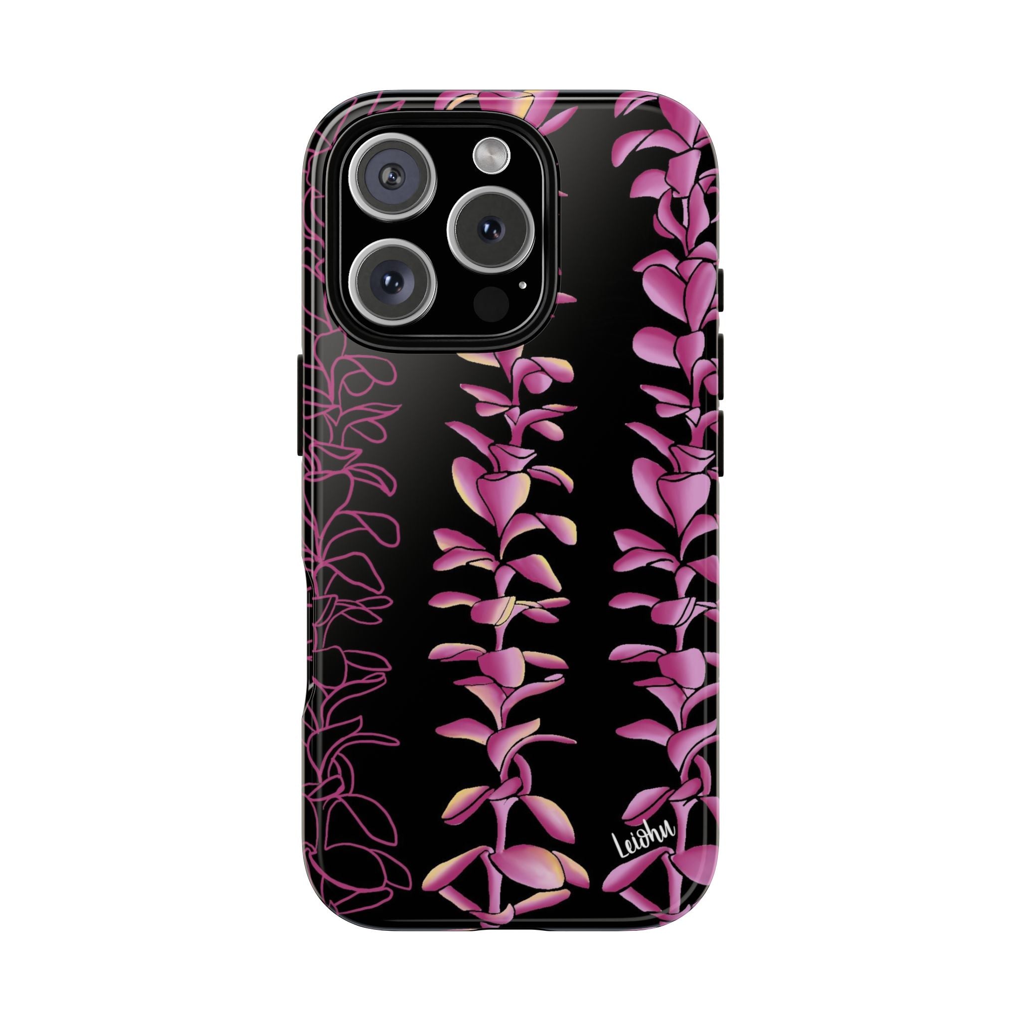 Pua Melia - black - LEIOHU DESIGNS