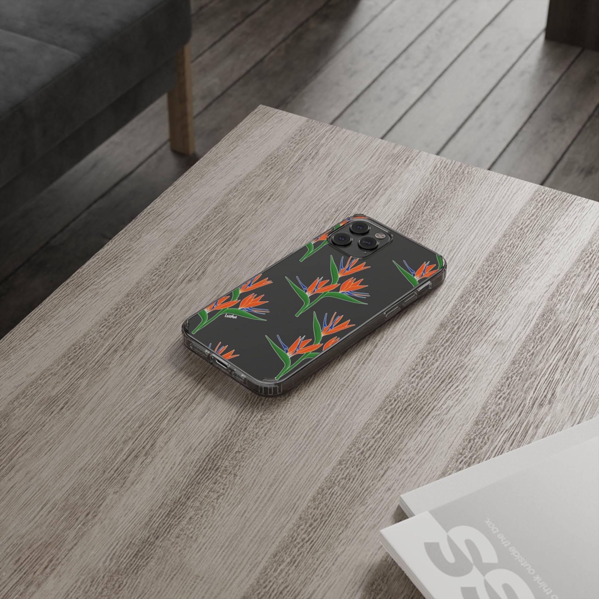 Bird of Paradise - Clear Case - LEIOHU DESIGNS