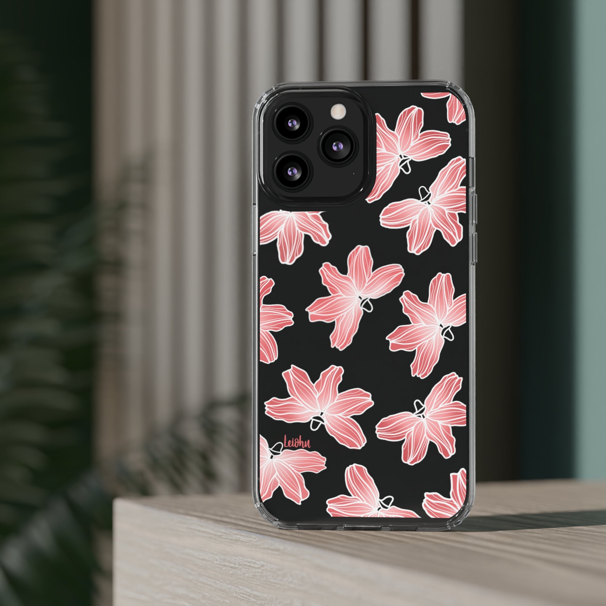 Naupaka Dream - Clear Case - LEIOHU DESIGNS