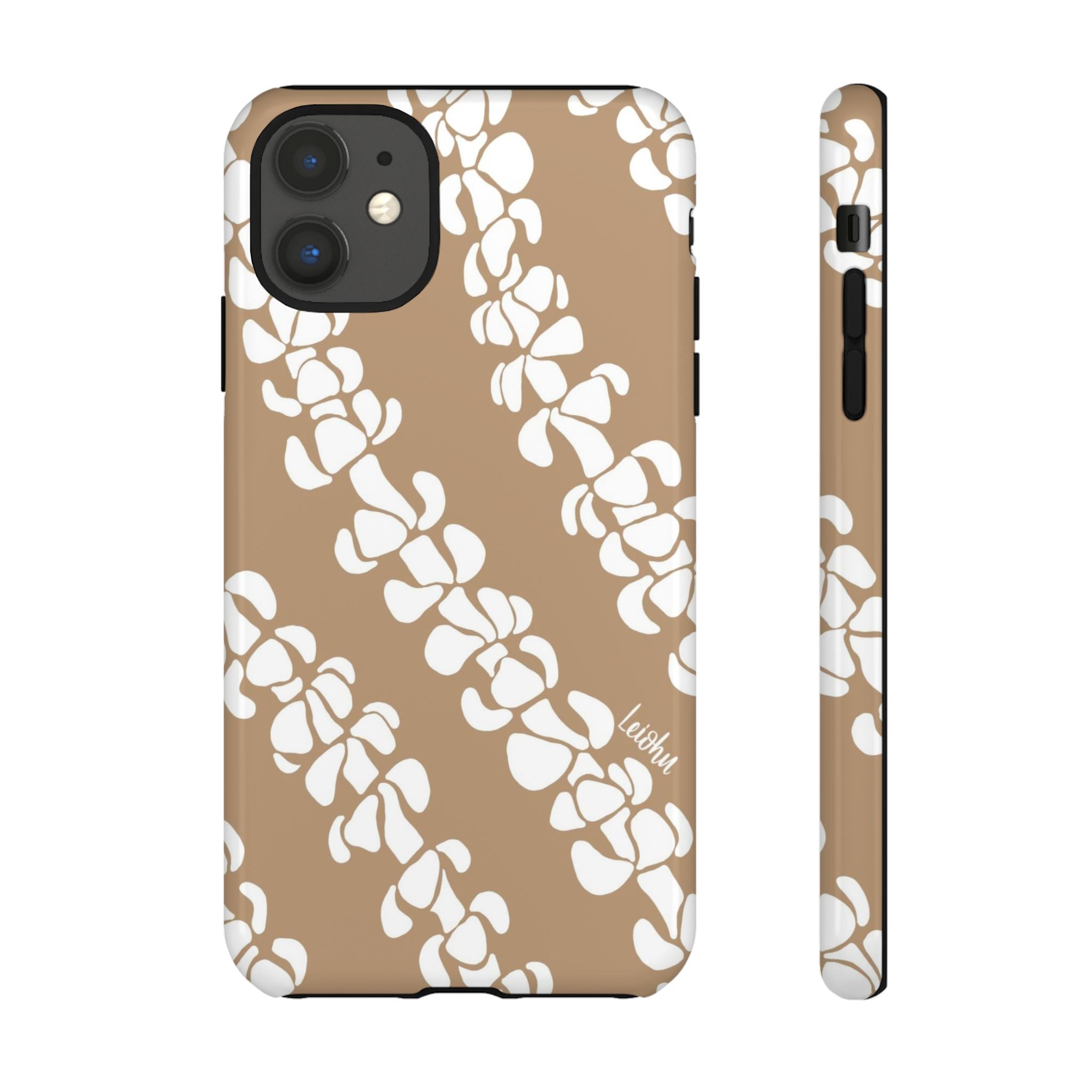 Puakenikeni Lei - Mocha - LEIOHU DESIGNS