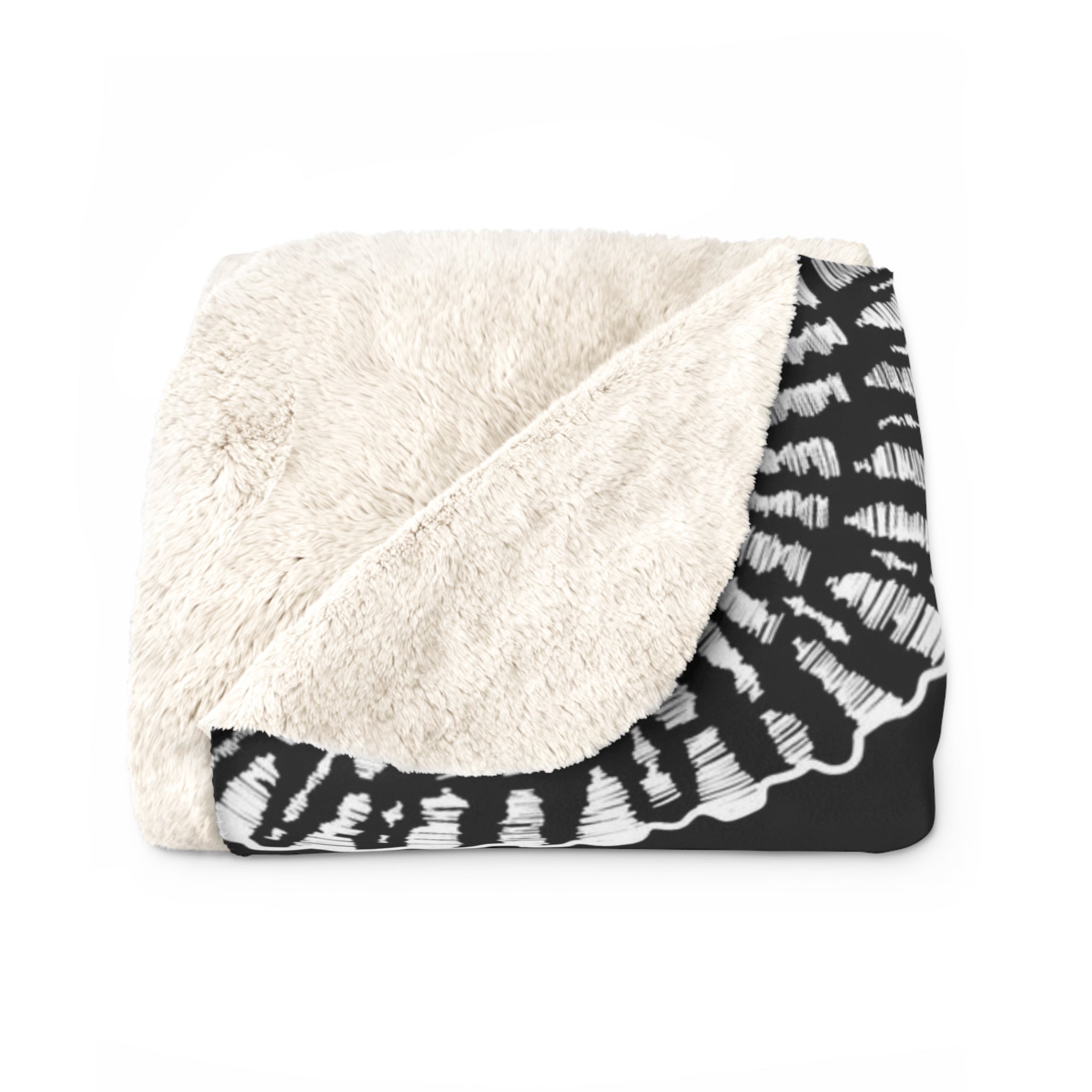 Opihi - Sherpa Fleece Blanket - LEIOHU DESIGNS