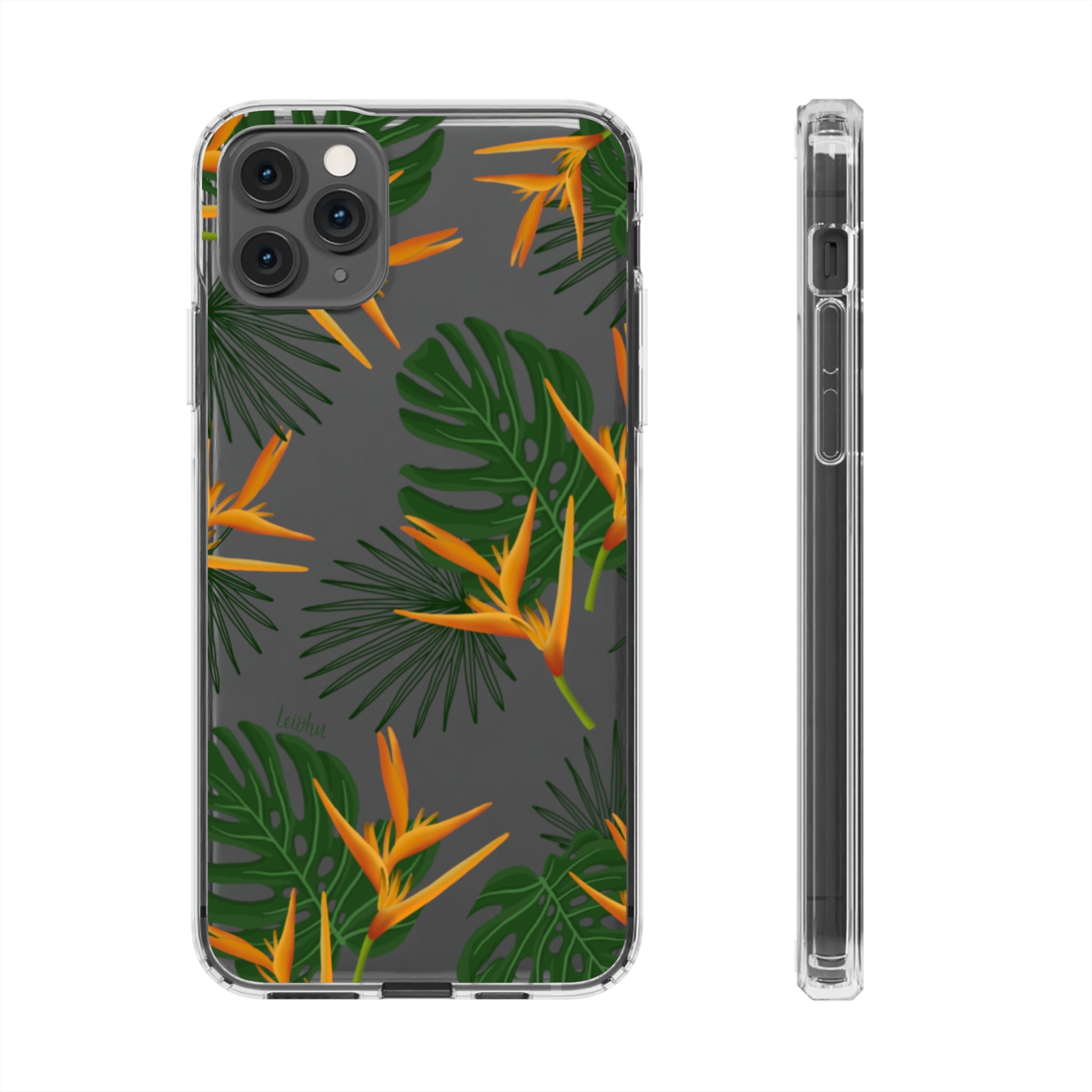 Vintage Paradise -Clear Case - LEIOHU DESIGNS