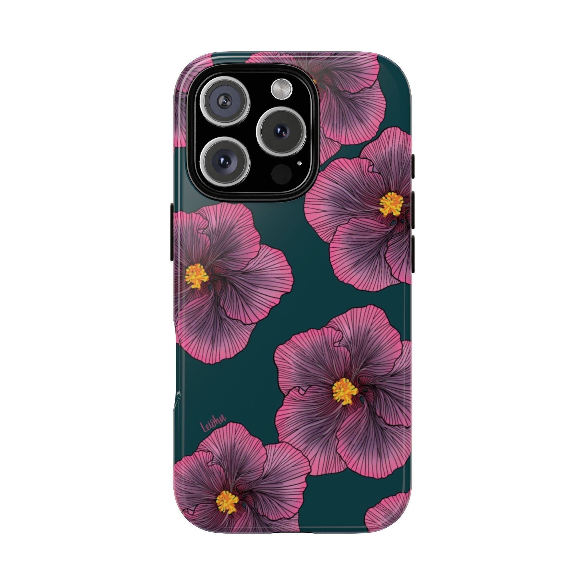 Sunset Hibiscus - LEIOHU DESIGNS