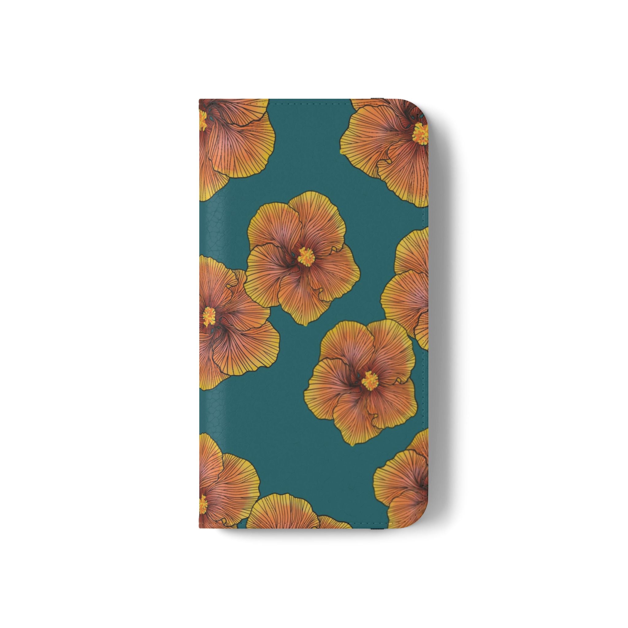 Sunrise Hibiscus - Folio case - LEIOHU DESIGNS