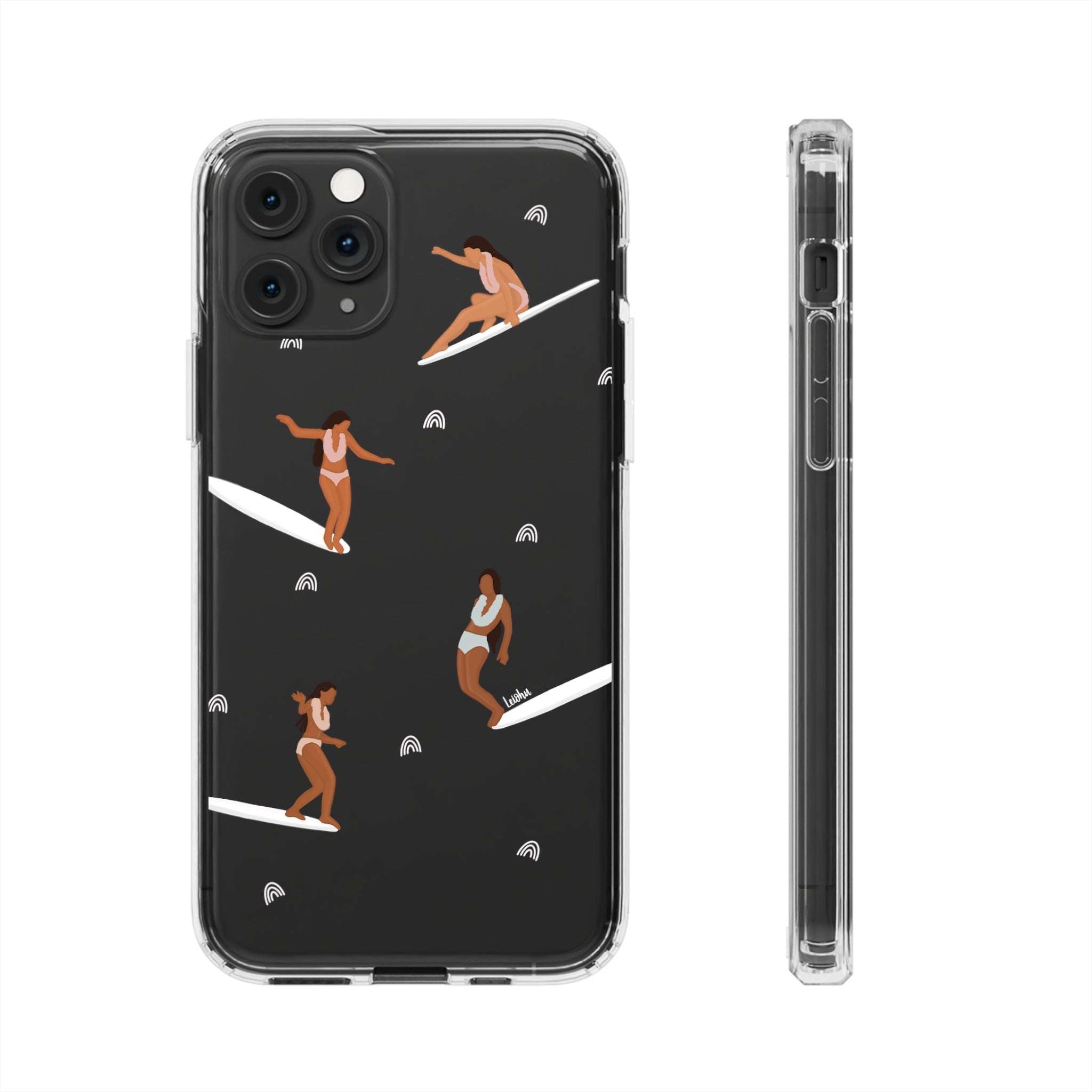 Papa He'e Nalu - Clear Case - LEIOHU DESIGNS