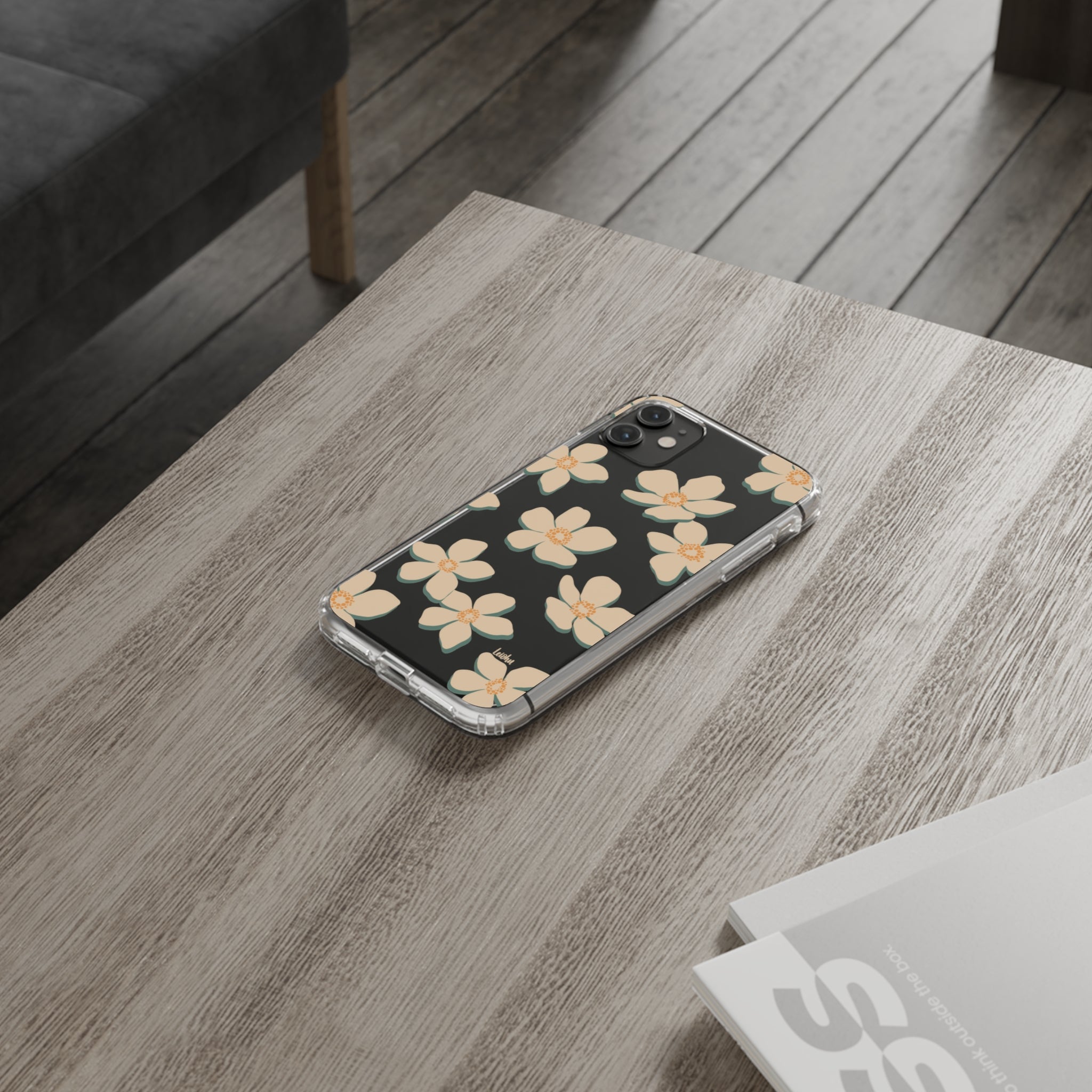 Retro Pua Kala - Clear Case - LEIOHU DESIGNS