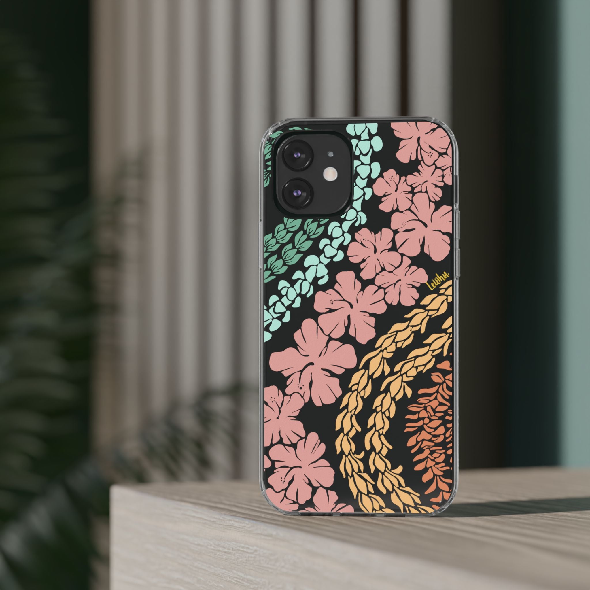 Groovy Lei - Clear Case - LEIOHU DESIGNS