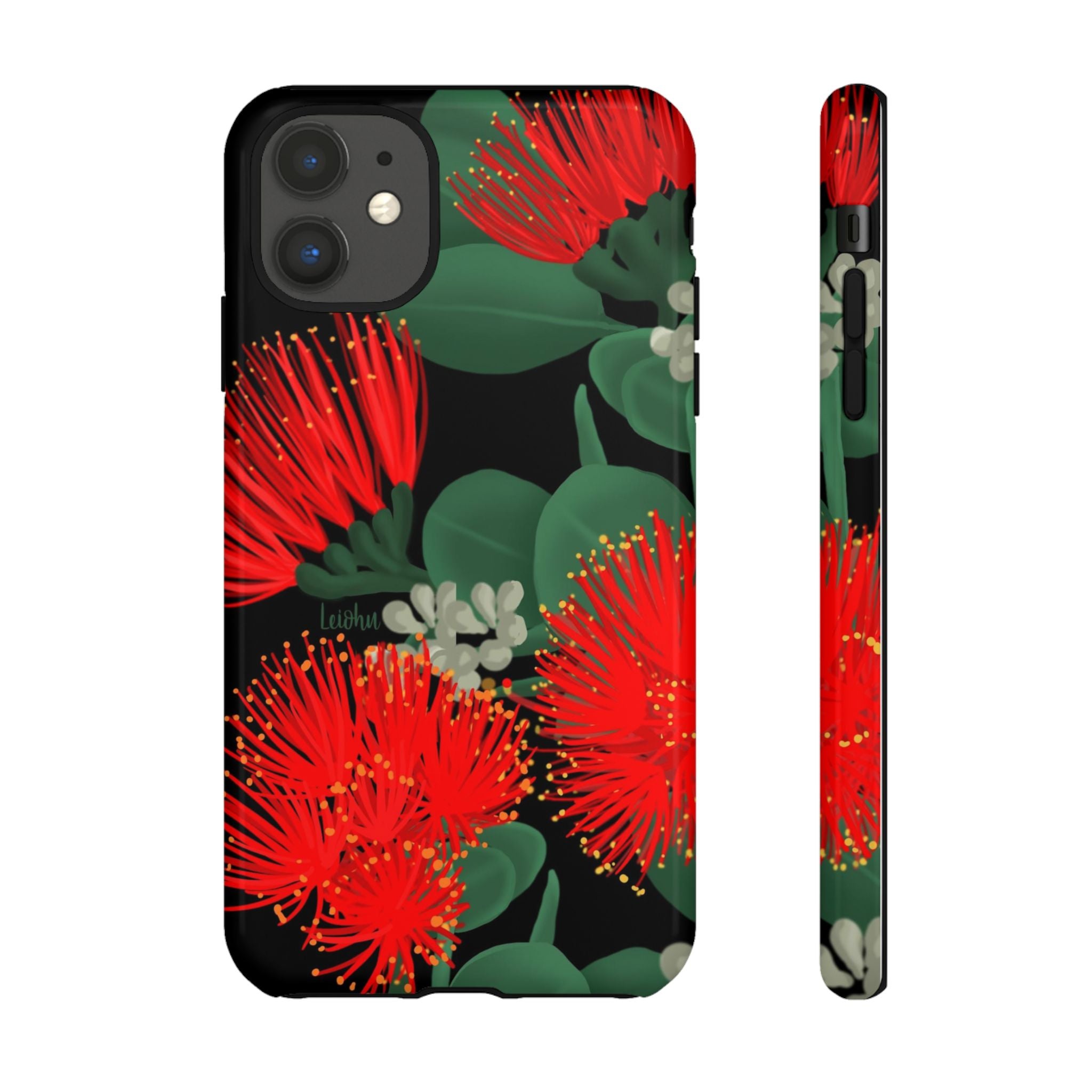 'Ōhi'a Lehua - 'Ele'ele - LEIOHU DESIGNS