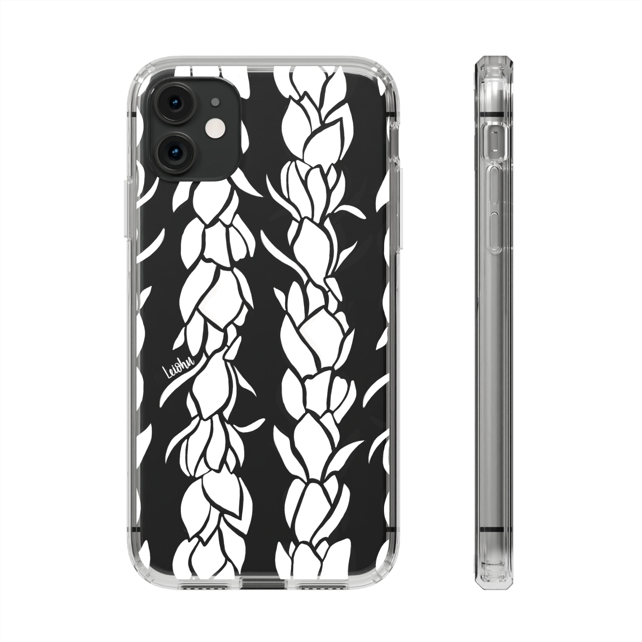 Pikake Lei - Clear Case - LEIOHU DESIGNS