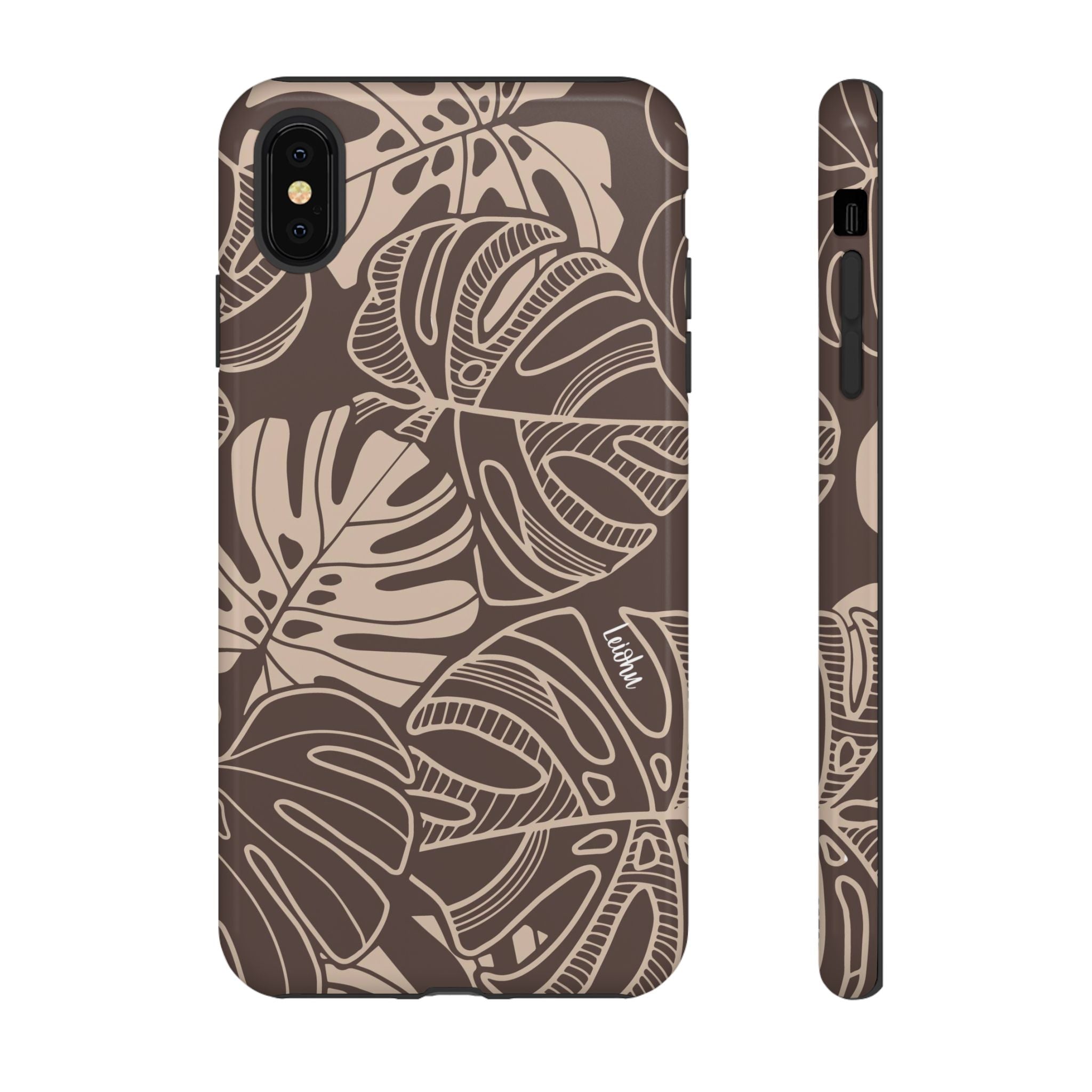 Monstera Dream - Mocha - LEIOHU DESIGNS
