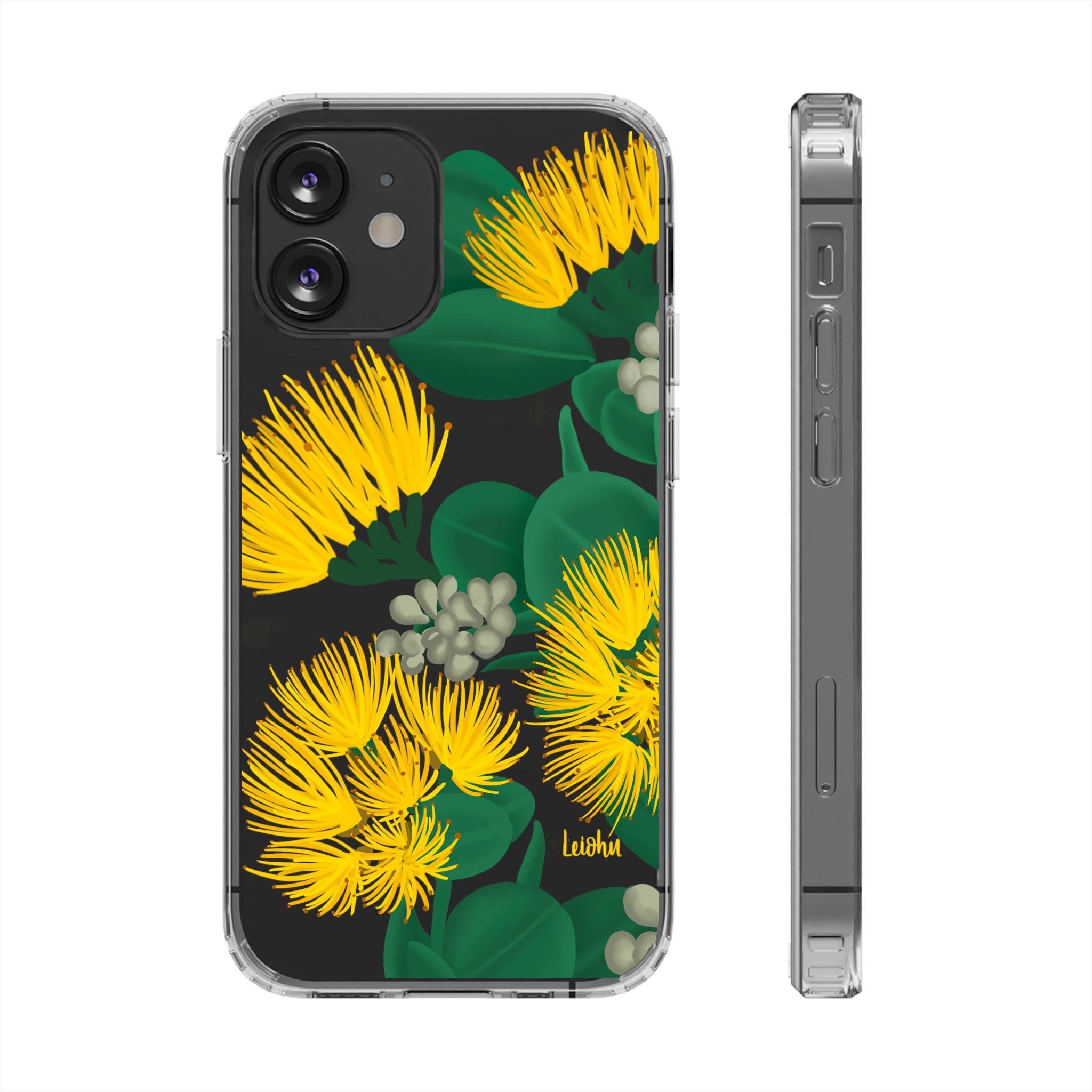 Ohi'a Lehua - Melemele - Clear Case - LEIOHU DESIGNS