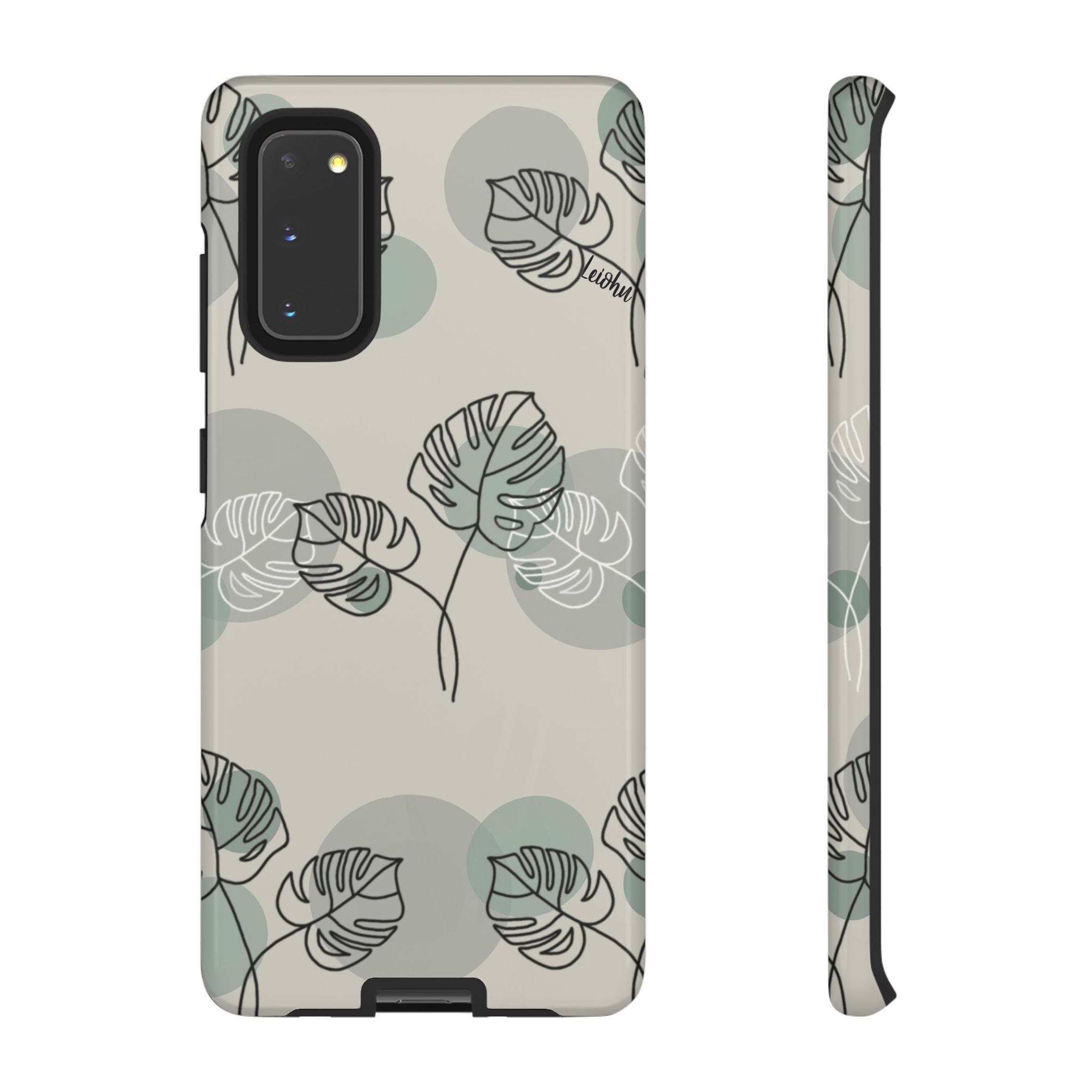 Retro Monstera - Samsung Galaxy - LEIOHU DESIGNS