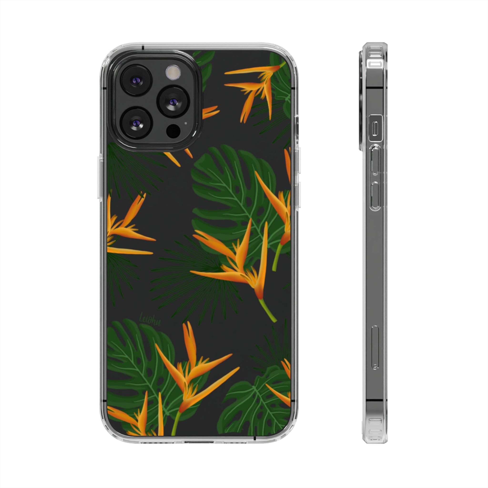 Vintage Paradise -Clear Case - LEIOHU DESIGNS