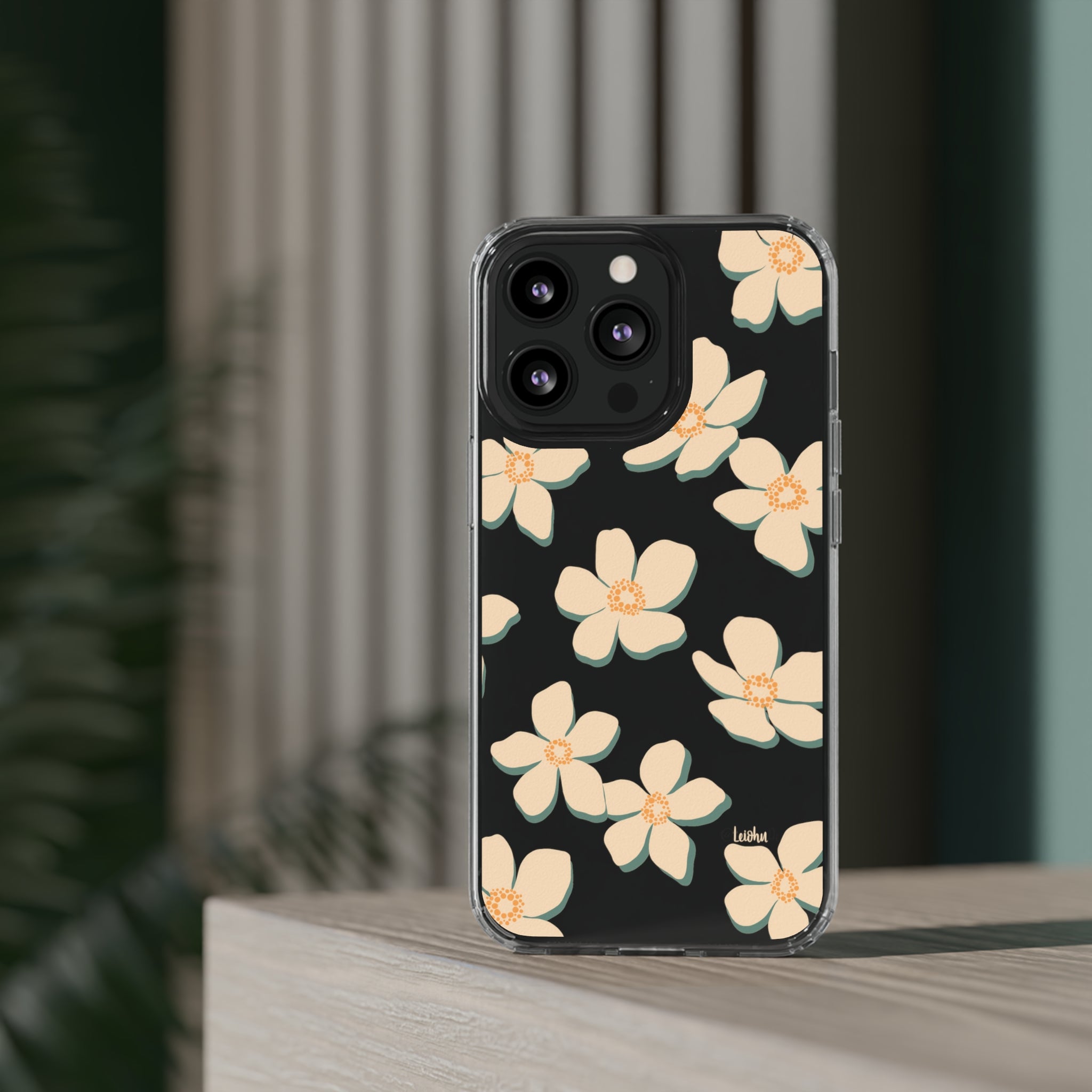 Retro Pua Kala - Clear Case - LEIOHU DESIGNS