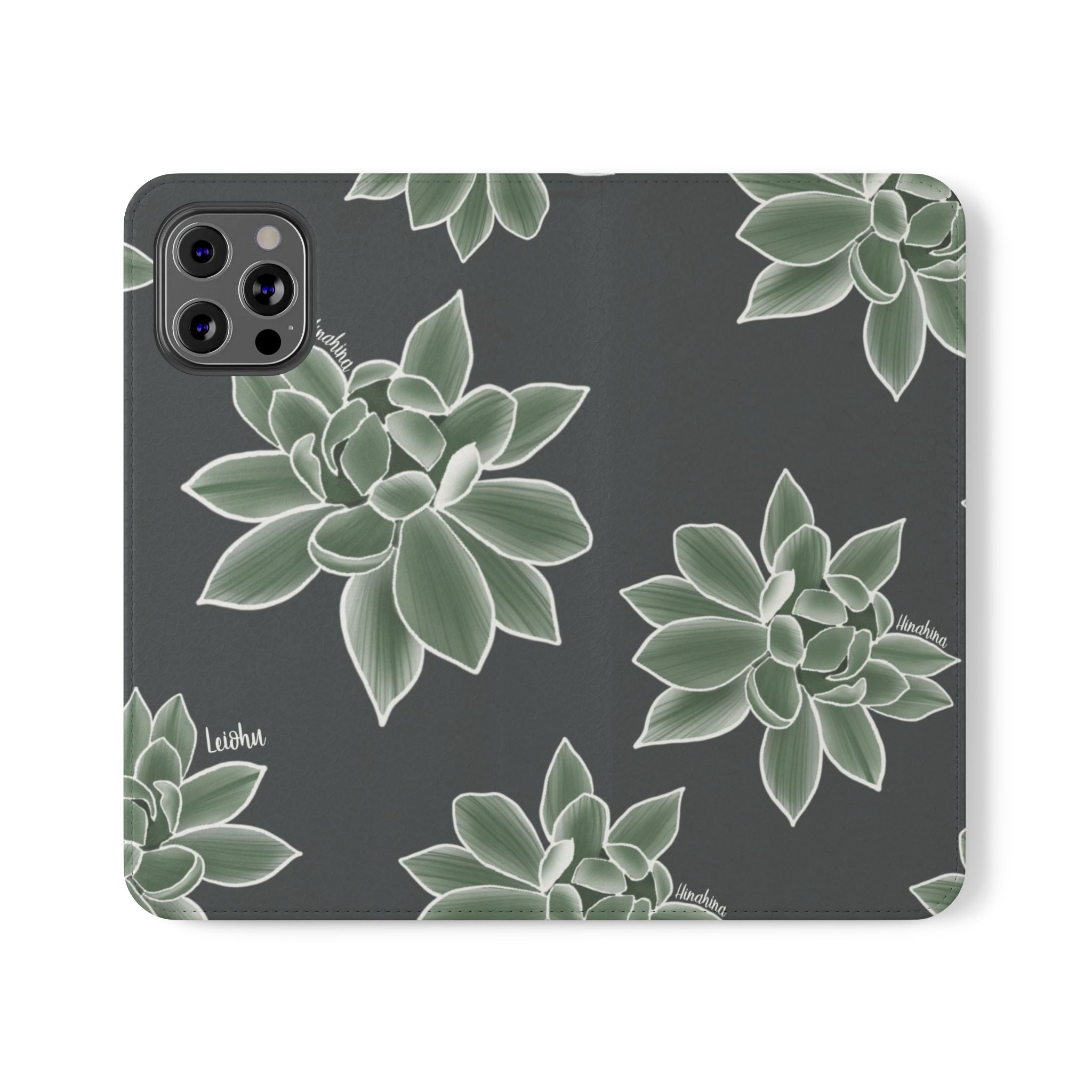 Hinahina - Folio Case - LEIOHU DESIGNS