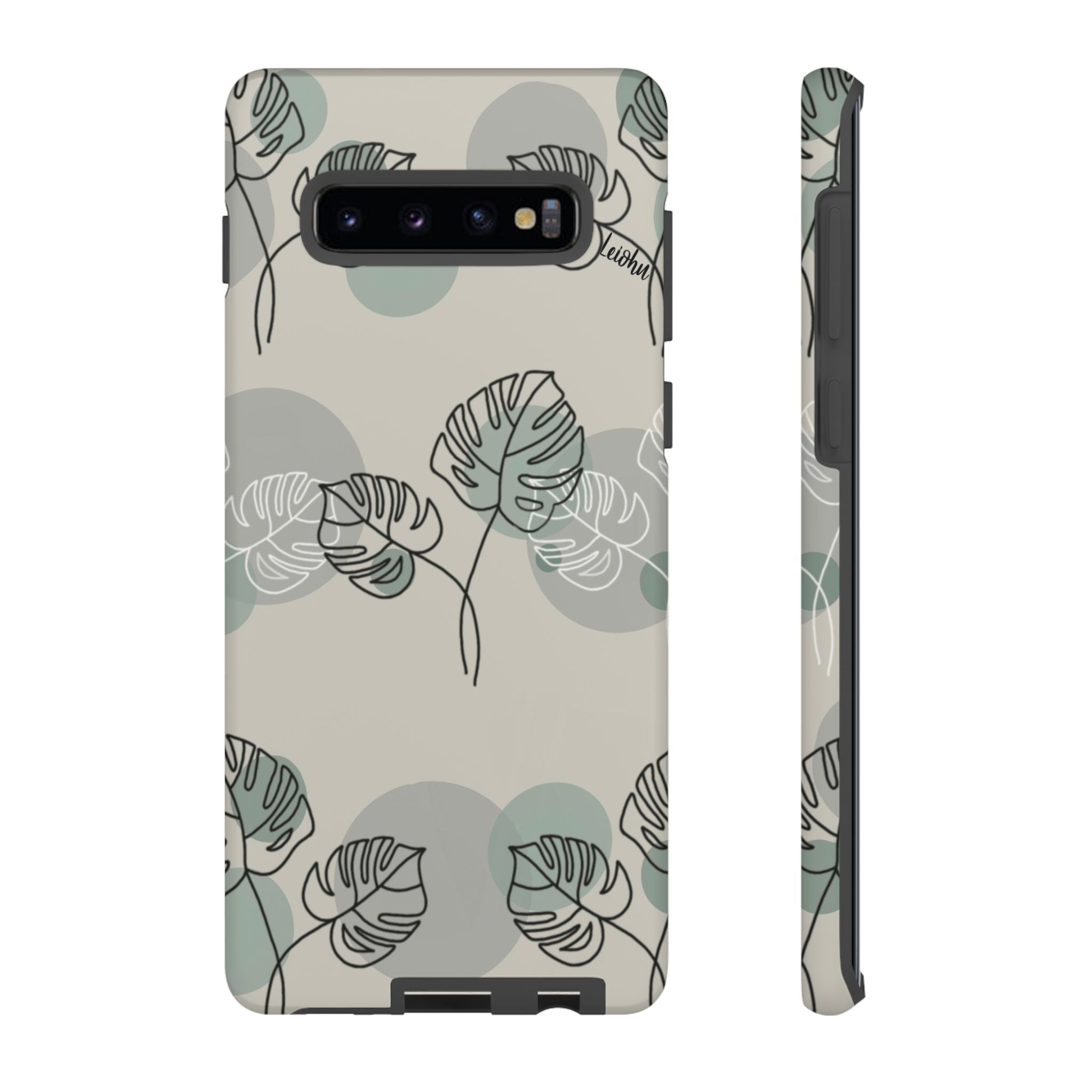 Retro Monstera - Samsung Galaxy - LEIOHU DESIGNS