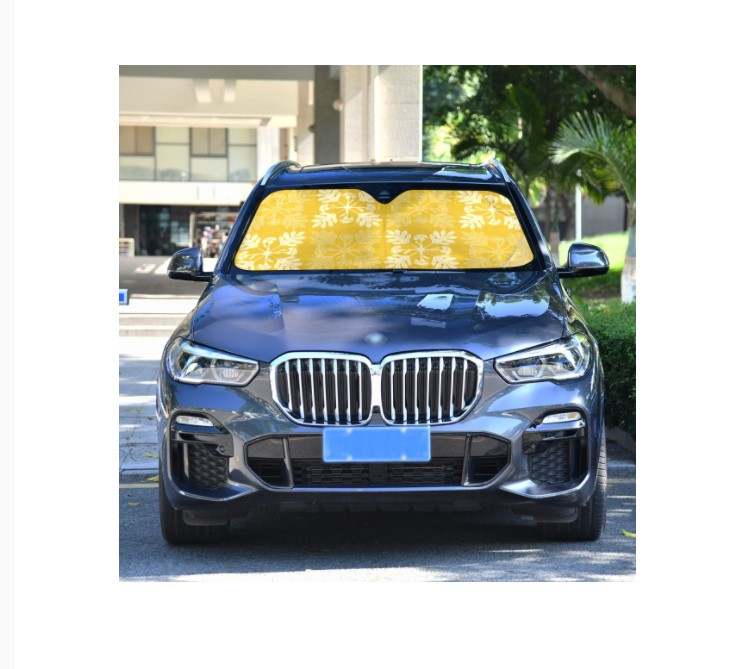 Puakenikeni Quilt - Windshield Car shade - LEIOHU DESIGNS