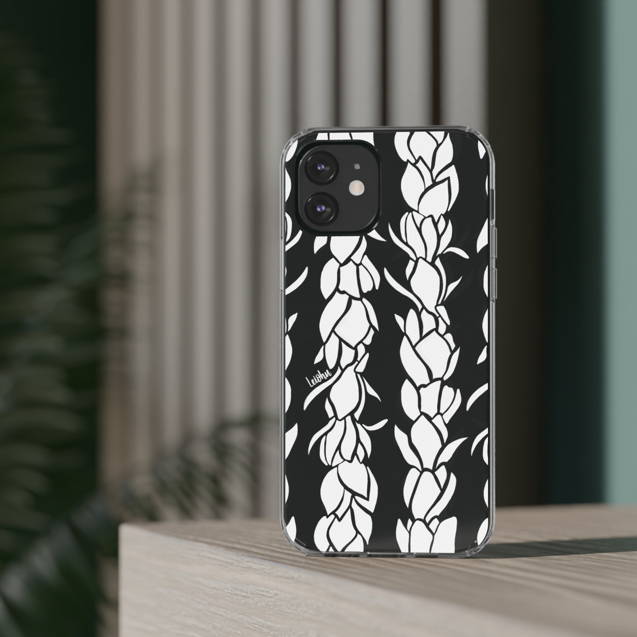 Pikake Lei - Clear Case - LEIOHU DESIGNS