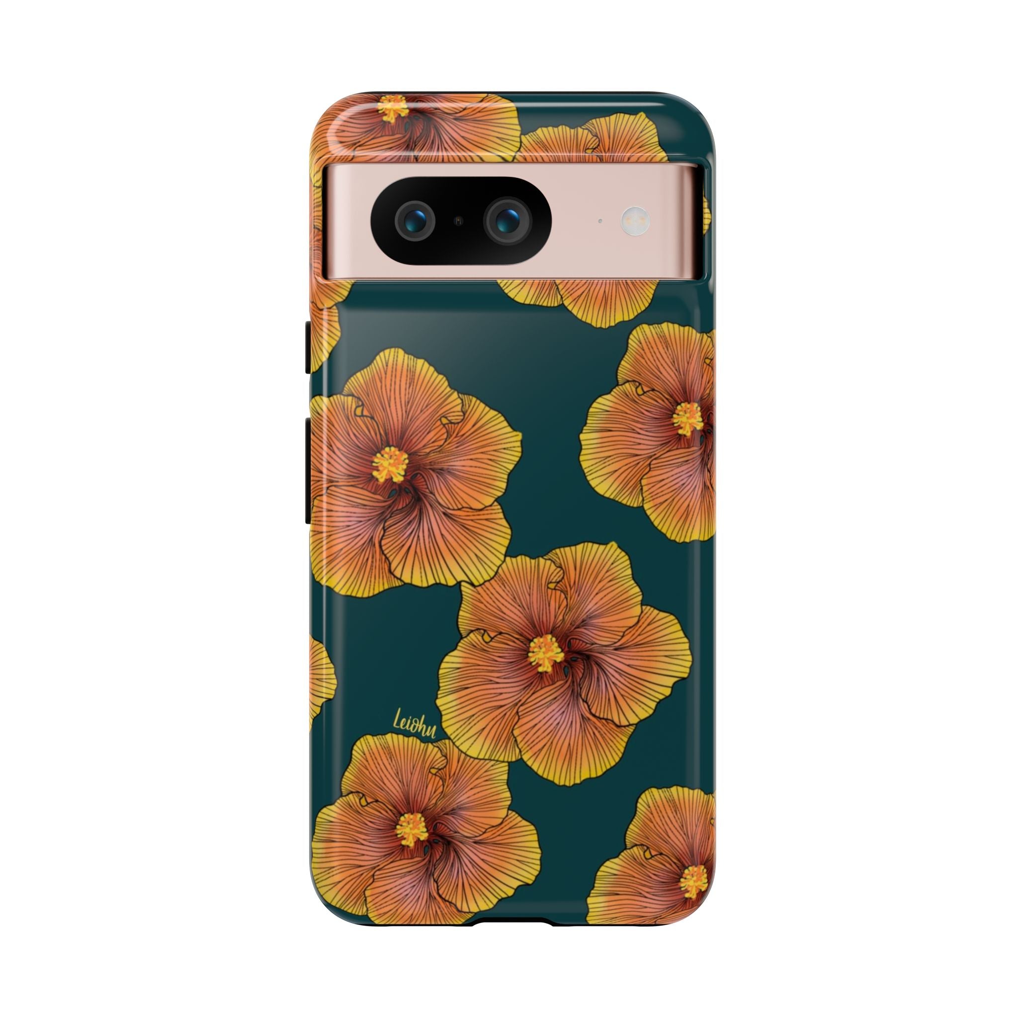 Sunrise Hibiscus - Google Pixel - LEIOHU DESIGNS