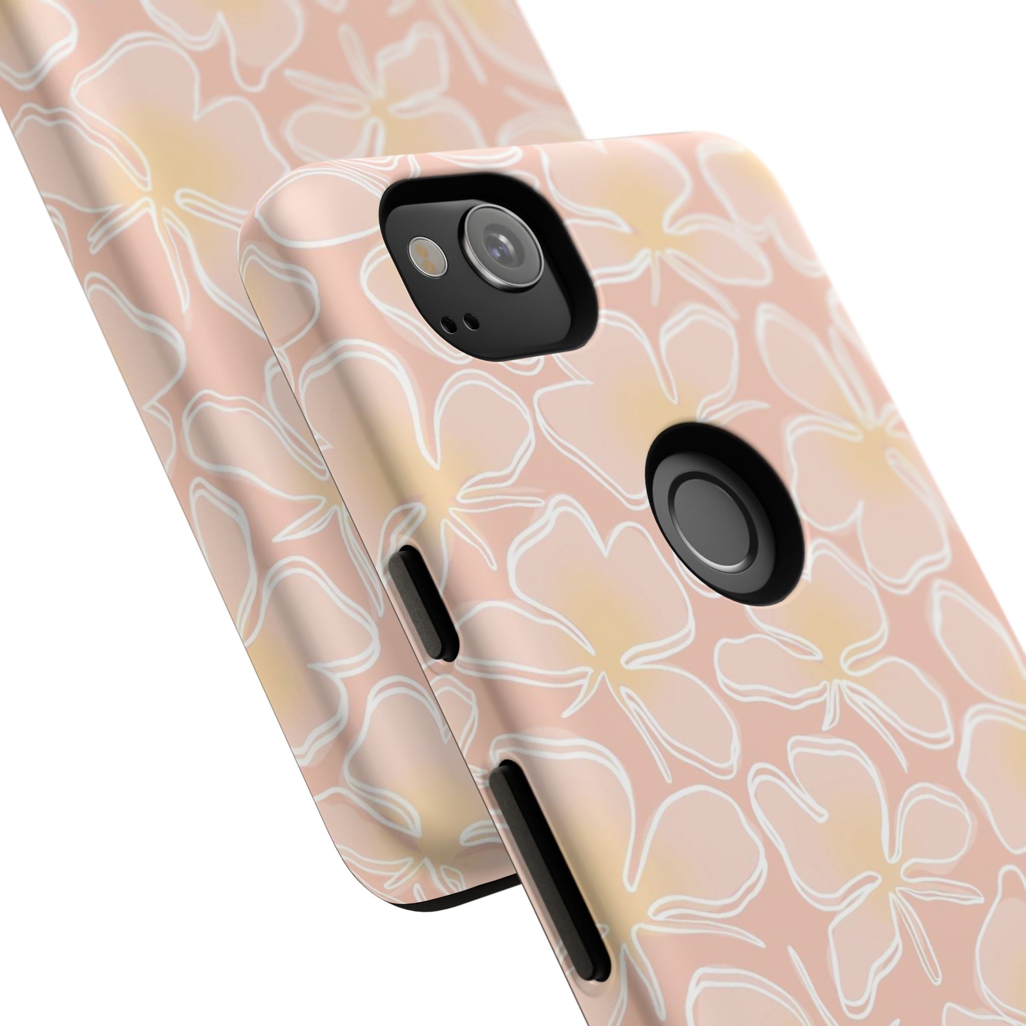 Retro Awapuhi Ke'oke'o - Google Pixel - LEIOHU DESIGNS