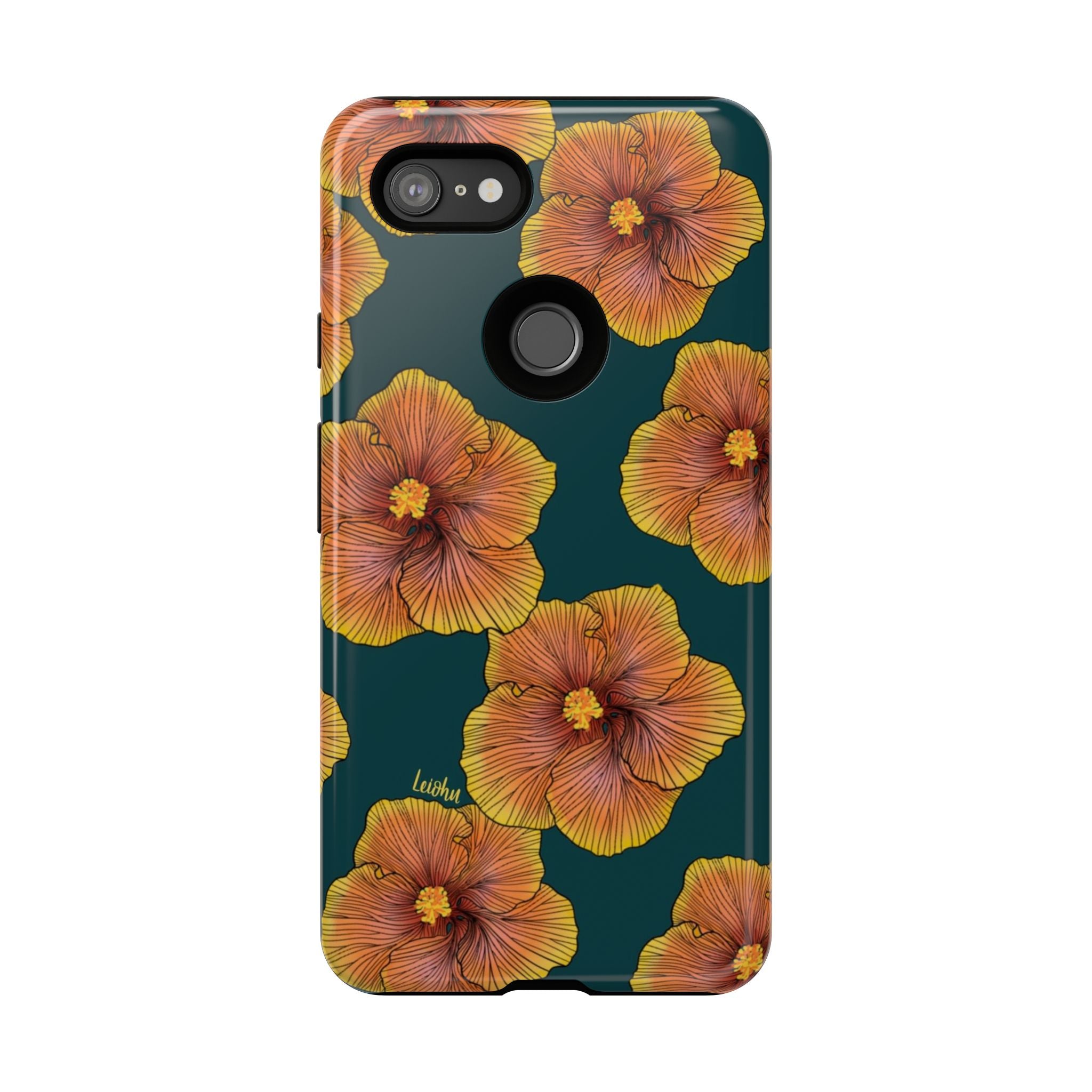Sunrise Hibiscus - Google Pixel - LEIOHU DESIGNS