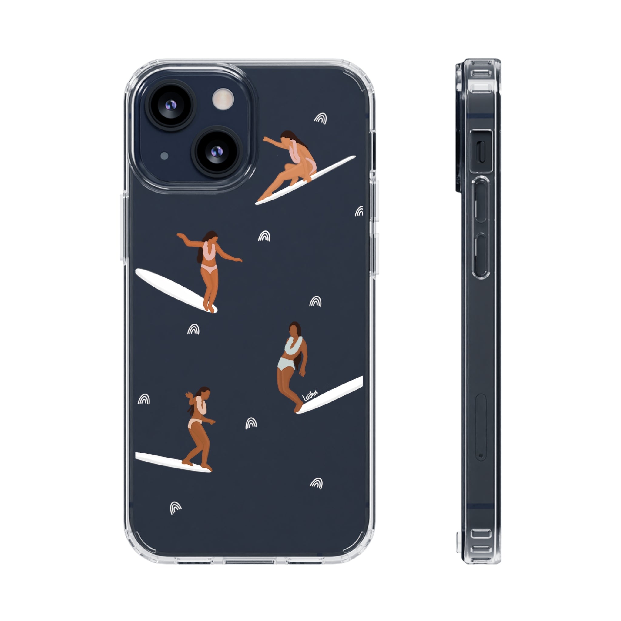 Papa He'e Nalu - Clear Case - LEIOHU DESIGNS