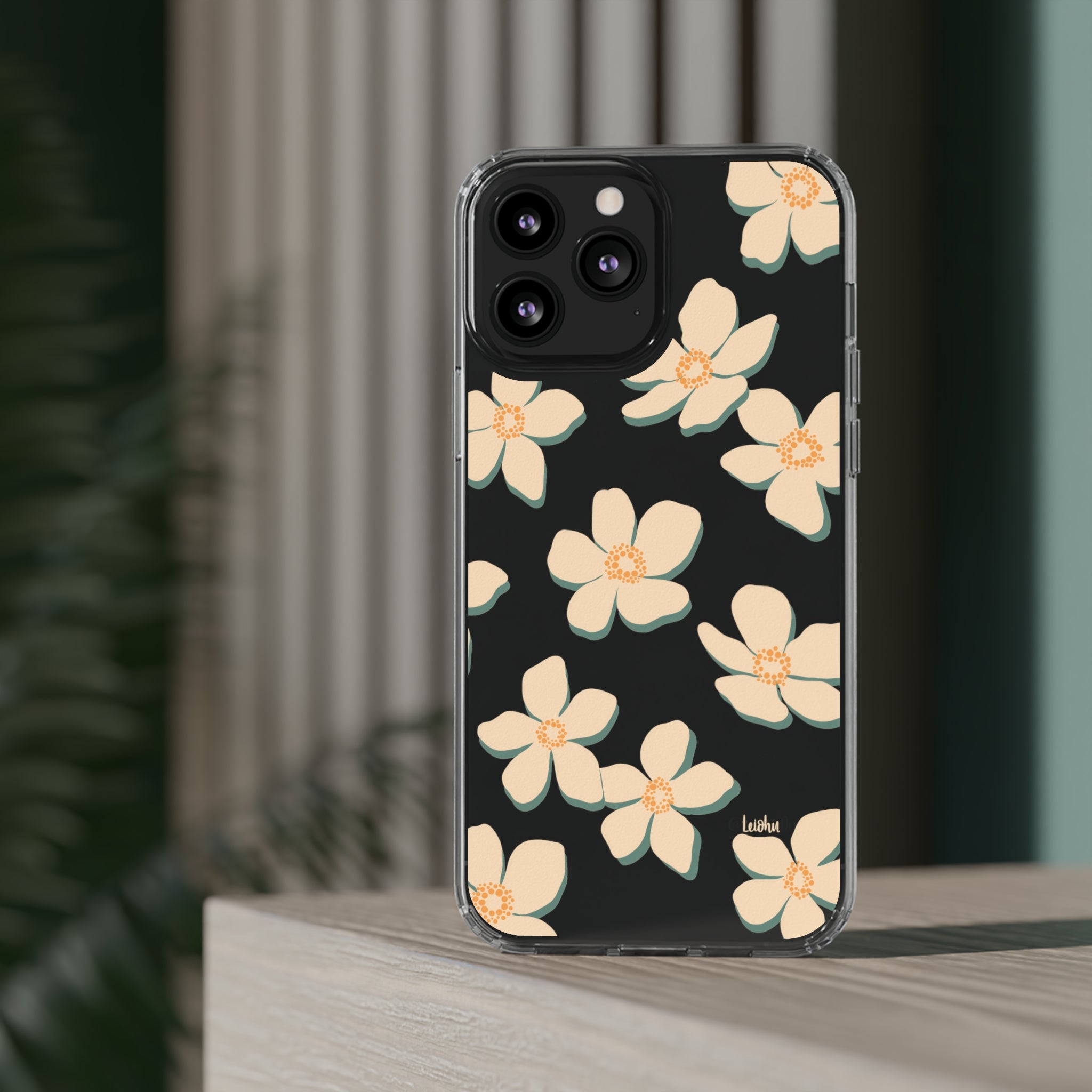 Retro Pua Kala - Clear Case - LEIOHU DESIGNS