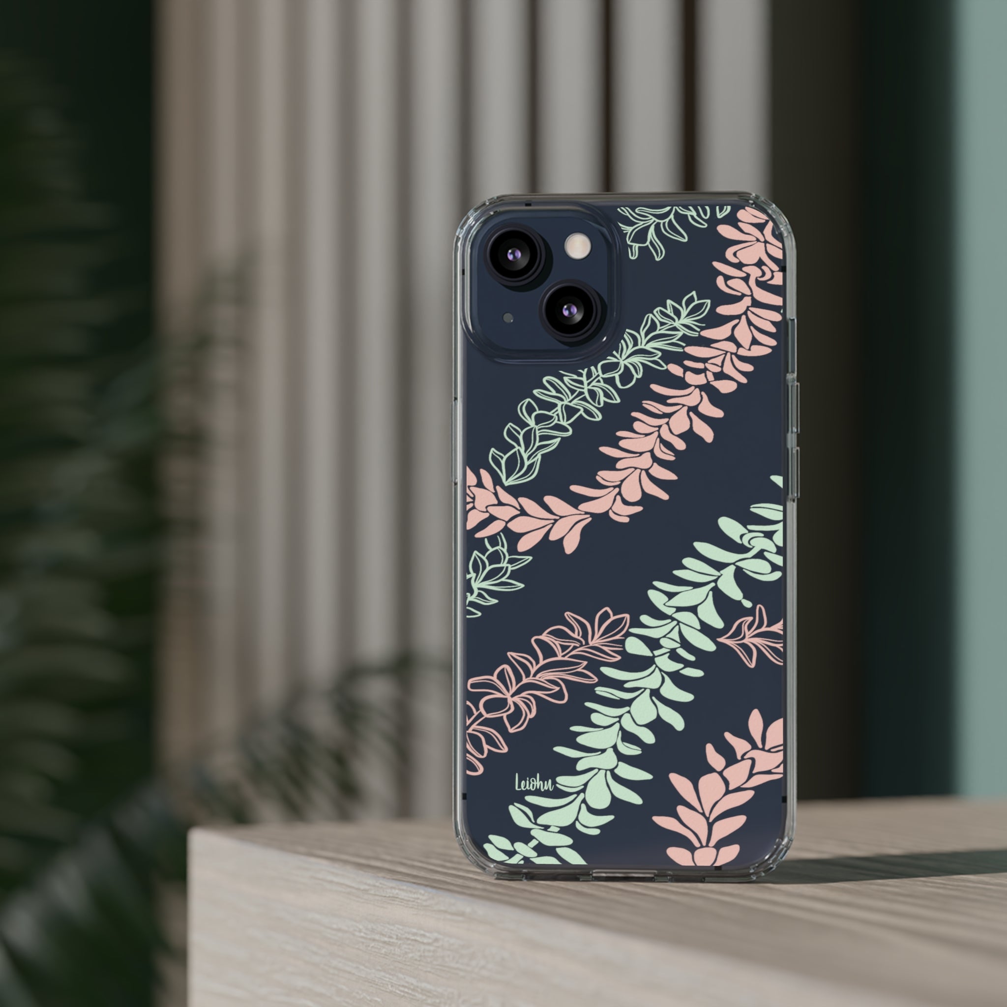 Groovy Pua Melia - Clear Case - LEIOHU DESIGNS