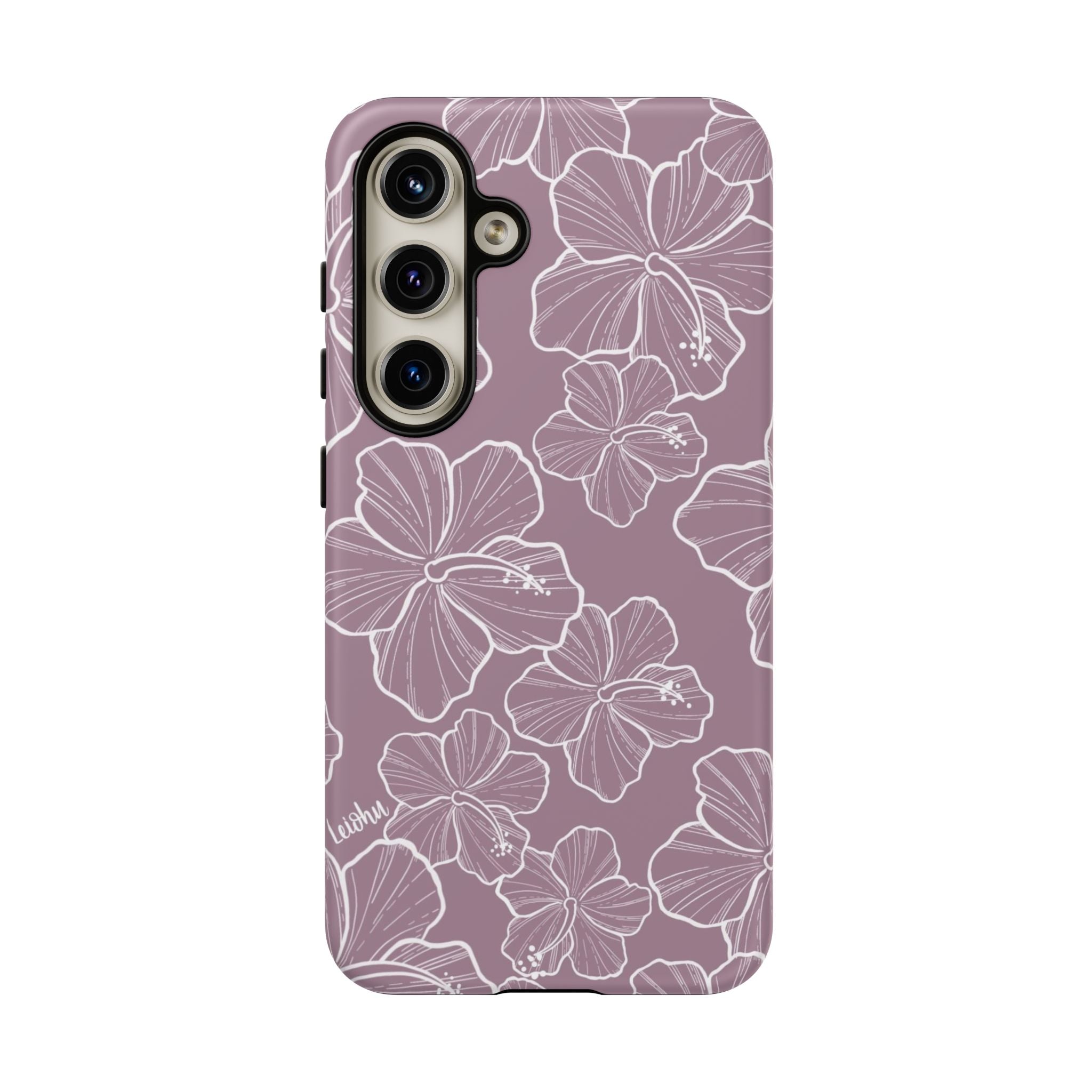 Hibiscus - Lavender - Samsung Galaxy - LEIOHU DESIGNS