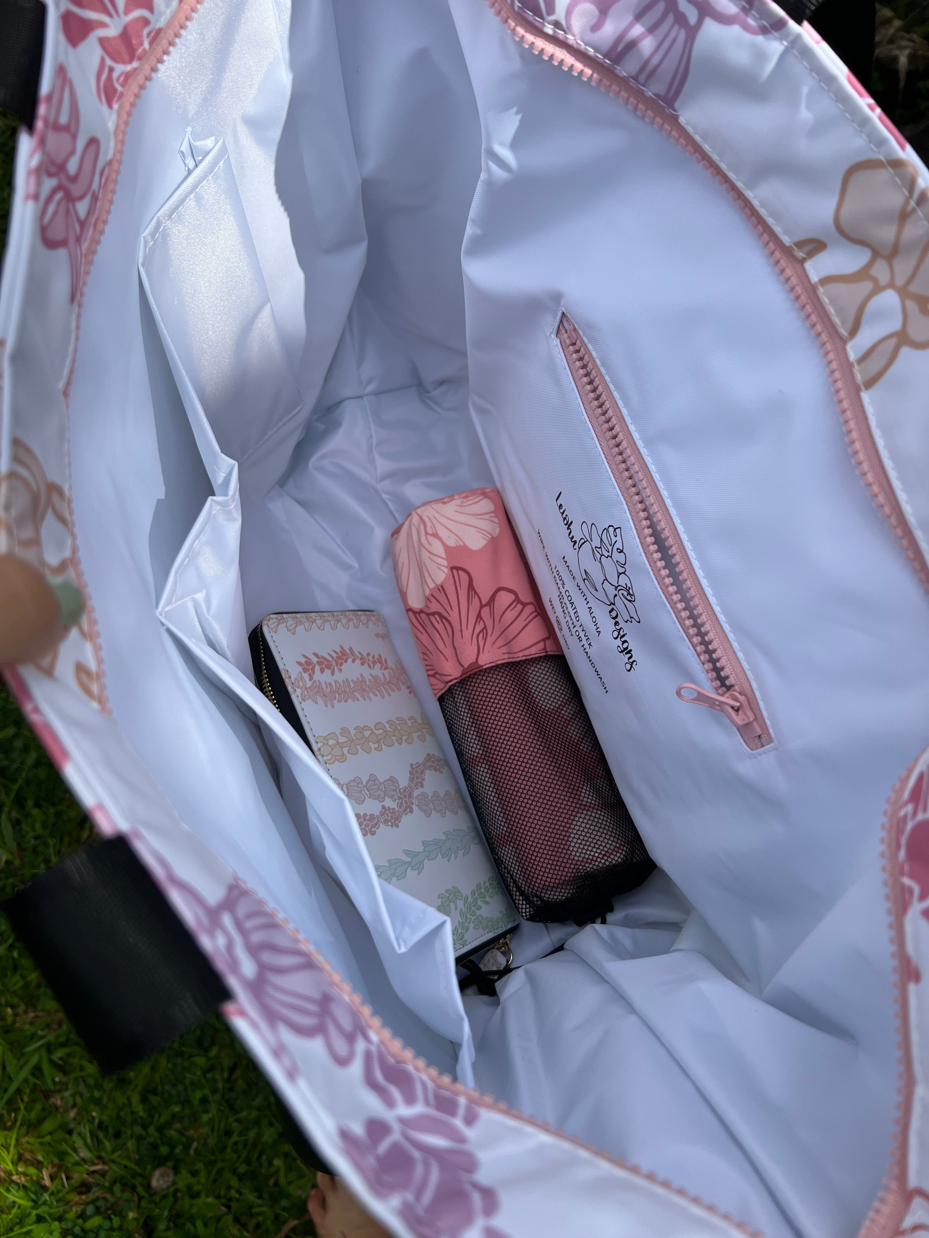 Ki'ihele Tote - Forever Lei - LEIOHU DESIGNS