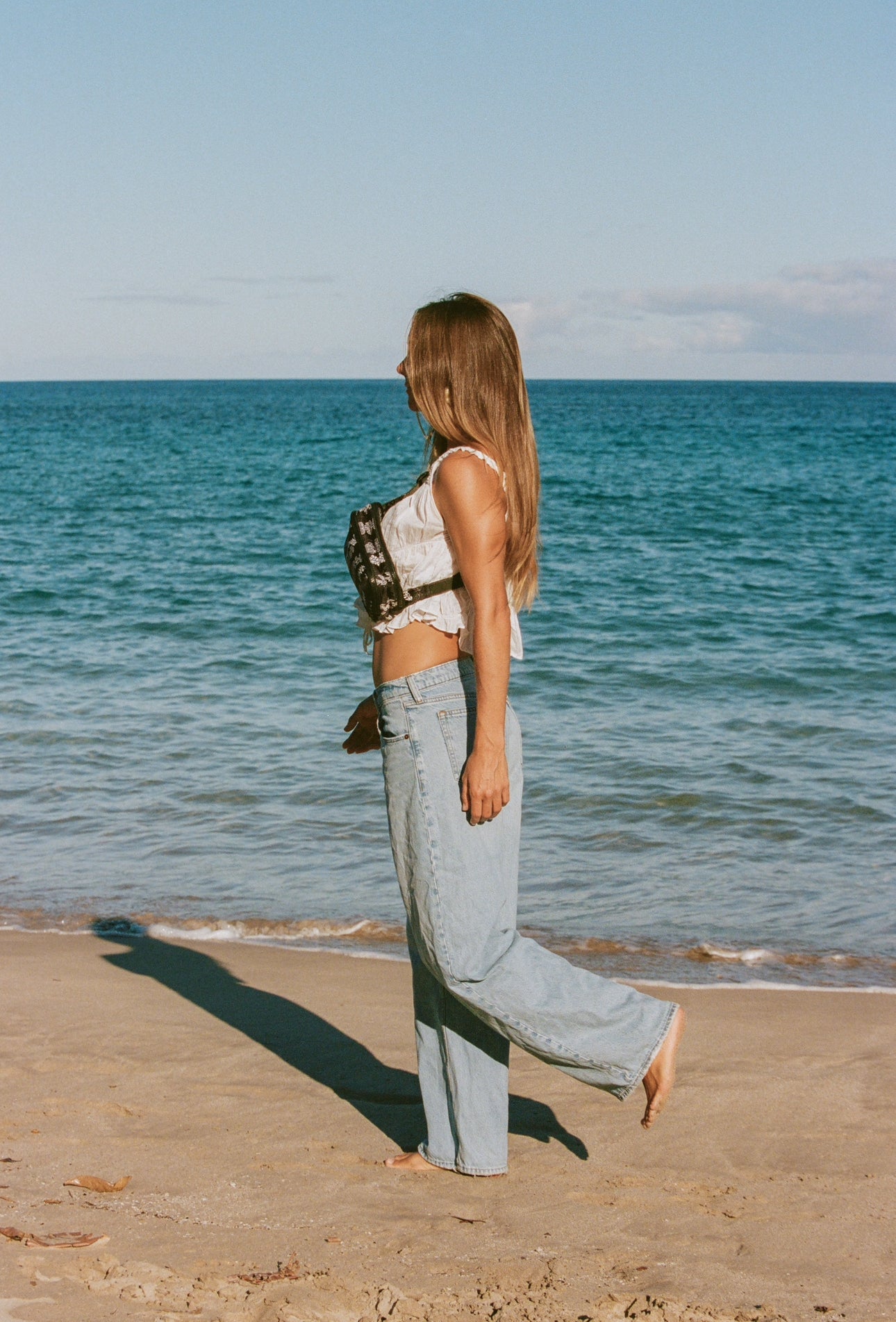 Kahakai Hip Pack - Forever Lei - 'Ele'ele - LEIOHU DESIGNS