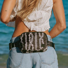 Kahakai Hip Pack - Forever Lei - 'Ele'ele - LEIOHU DESIGNS