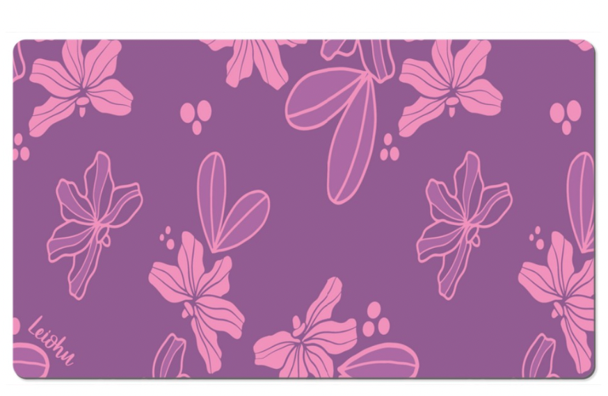 Naupaka - Desk Mat - LEIOHU DESIGNS