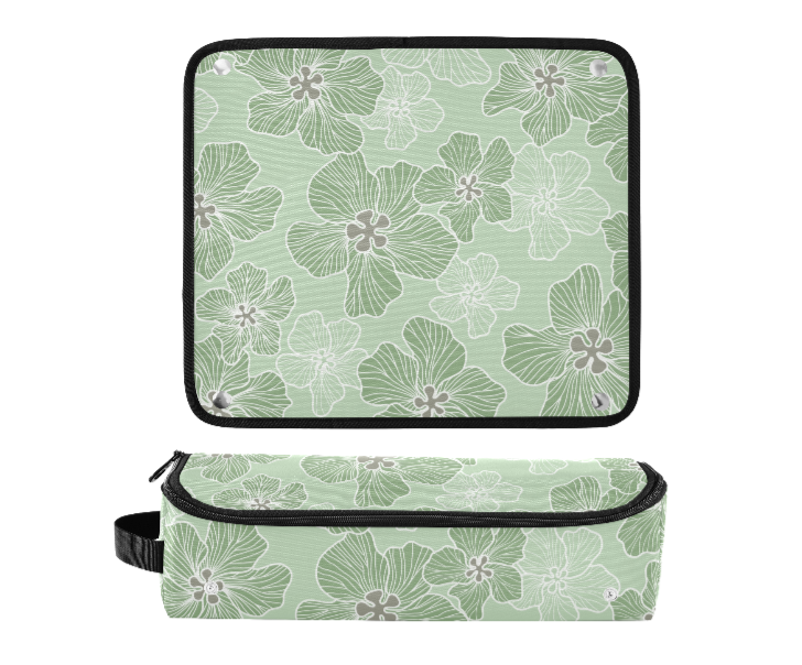 Hair Tool Travel Essential Bag - Hau - 'ōma'oma'o - LEIOHU DESIGNS