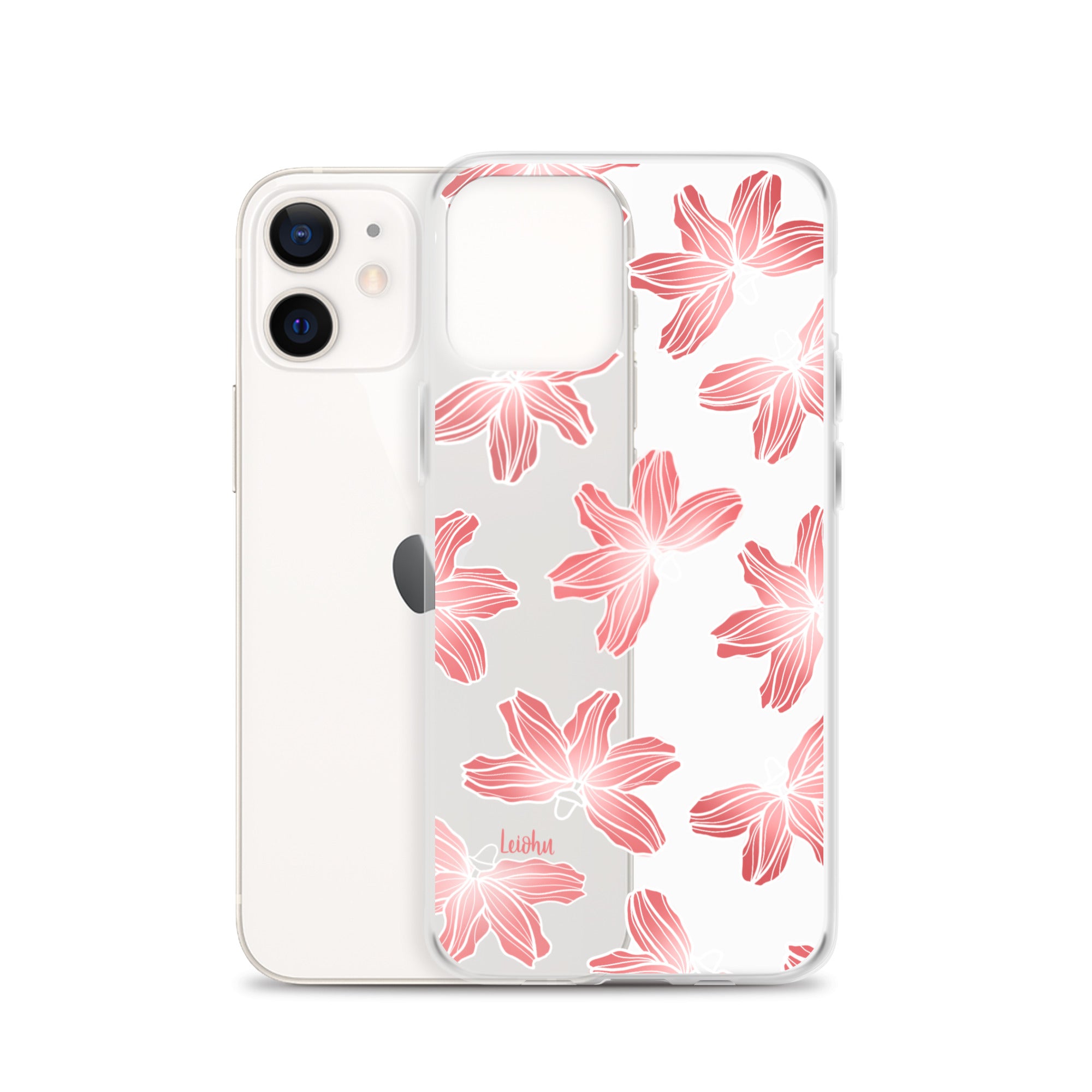 Naupaka Dream - iPhone Clear Case - LEIOHU DESIGNS