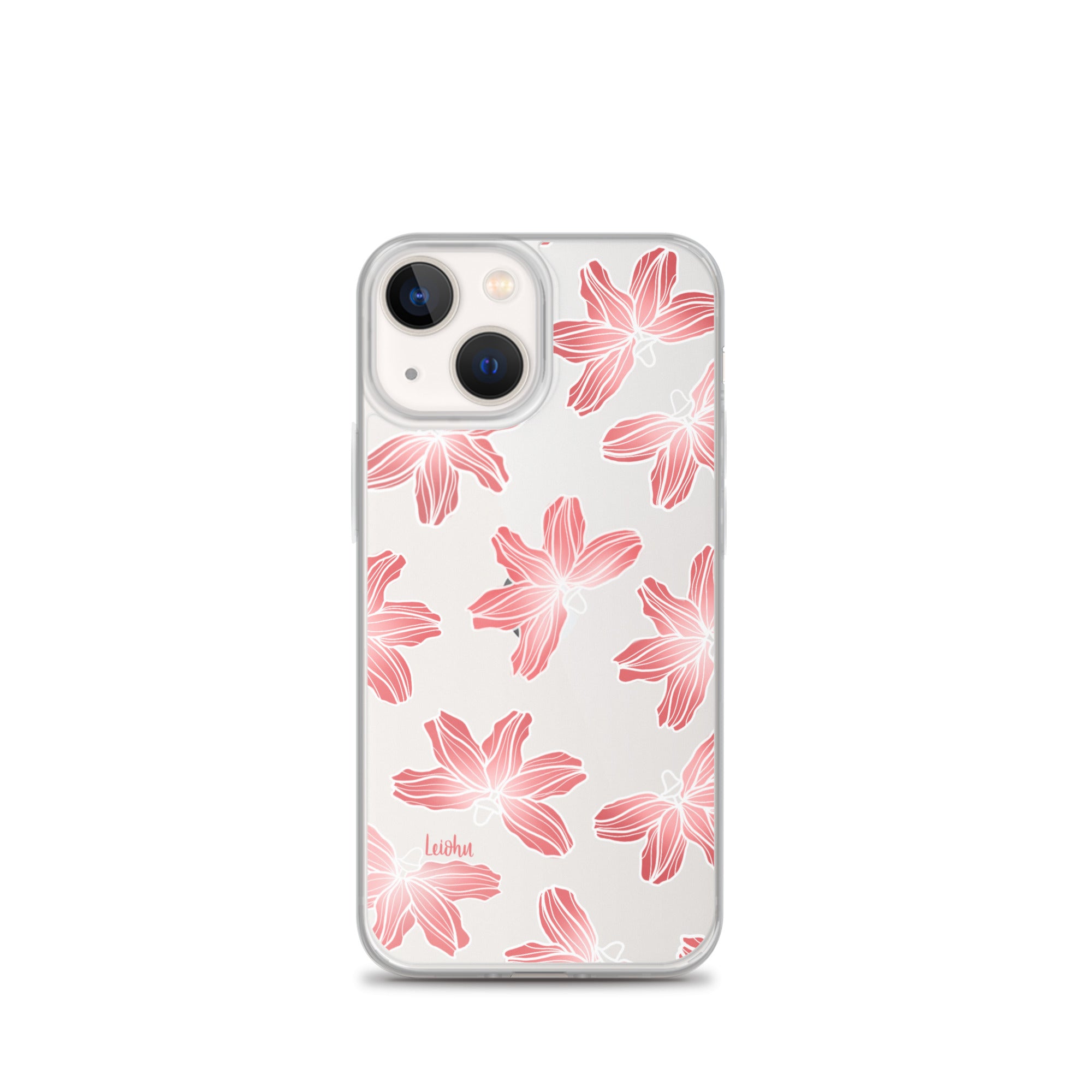 Naupaka Dream - iPhone Clear Case - LEIOHU DESIGNS