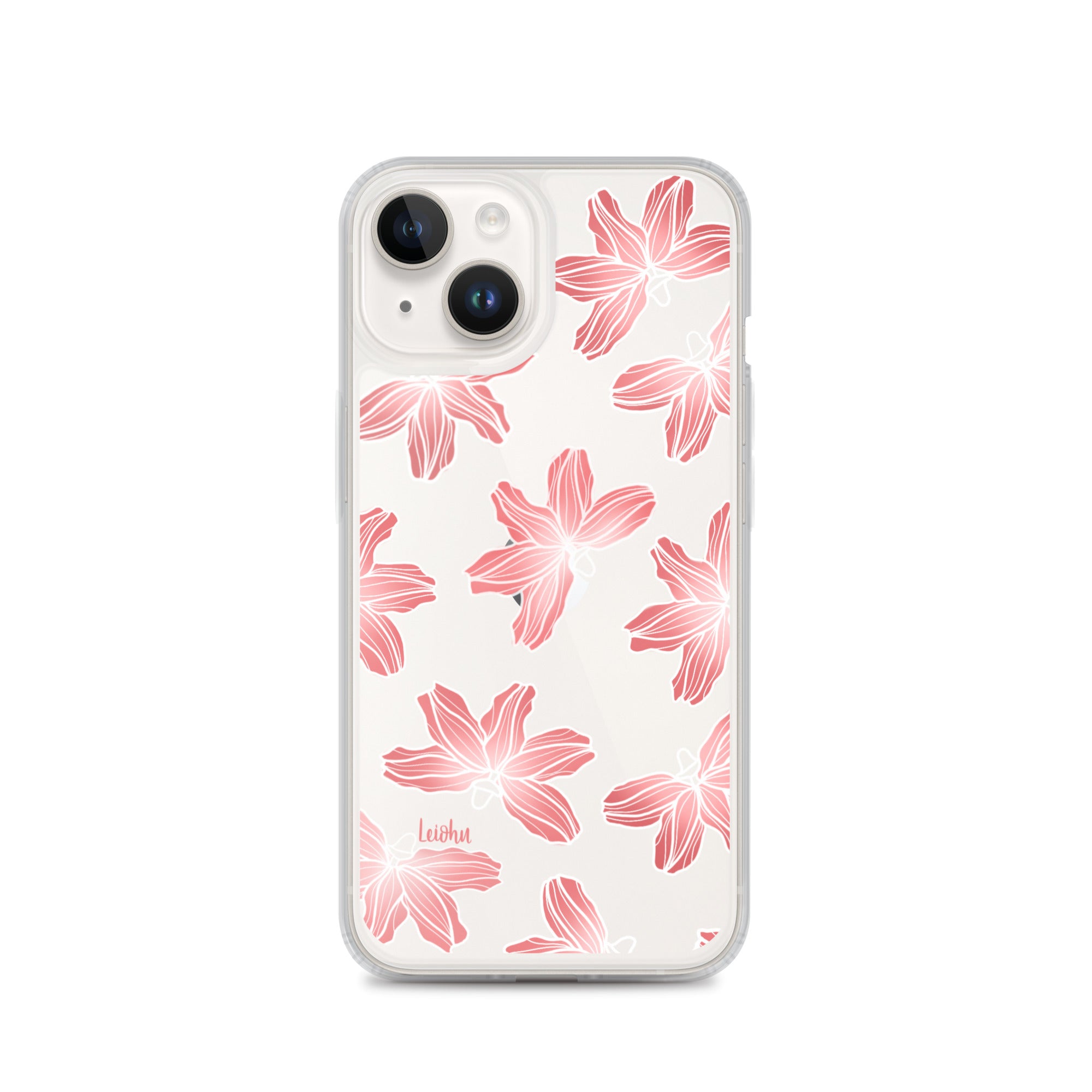 Naupaka Dream - iPhone Clear Case - LEIOHU DESIGNS