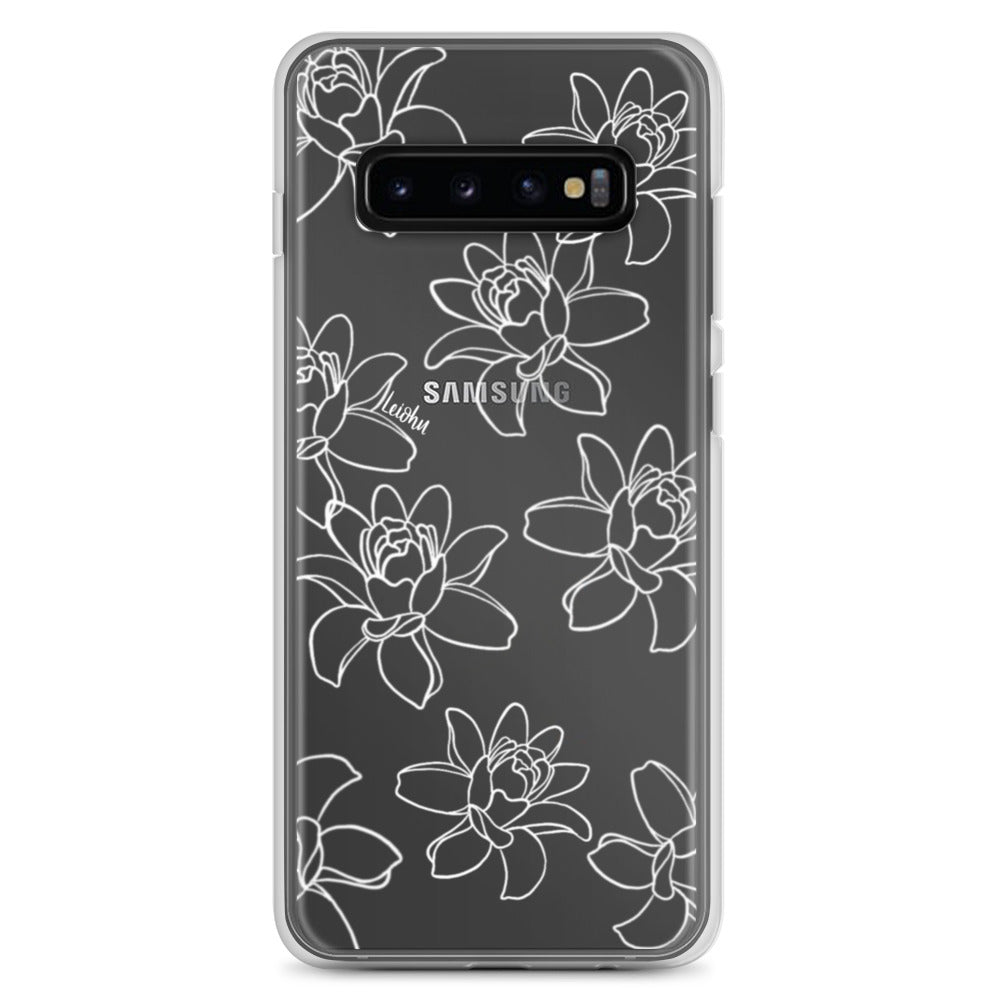 Tuberose - Clear Case for Samsung® - LEIOHU DESIGNS