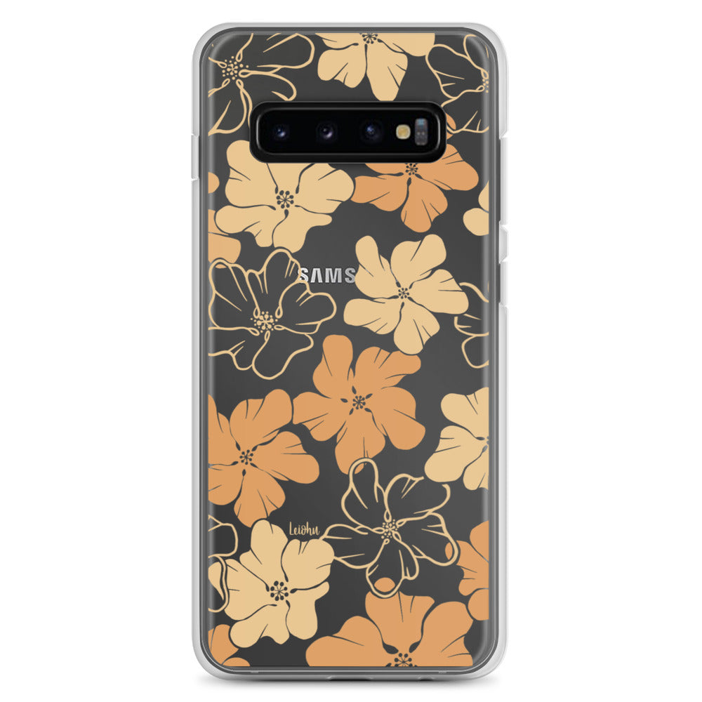 Retro Ilima - Clear Case for Samsung® - LEIOHU DESIGNS