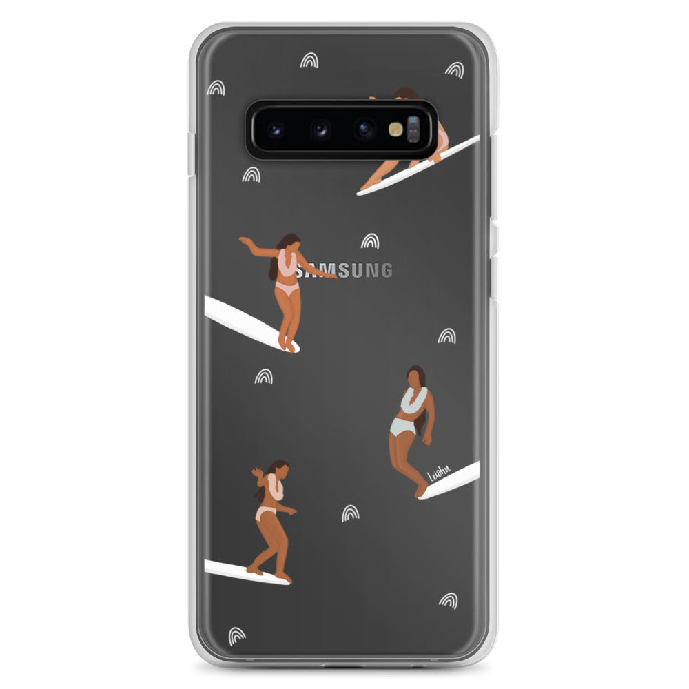 He'e Nalu - Clear Case for Samsung® - LEIOHU DESIGNS
