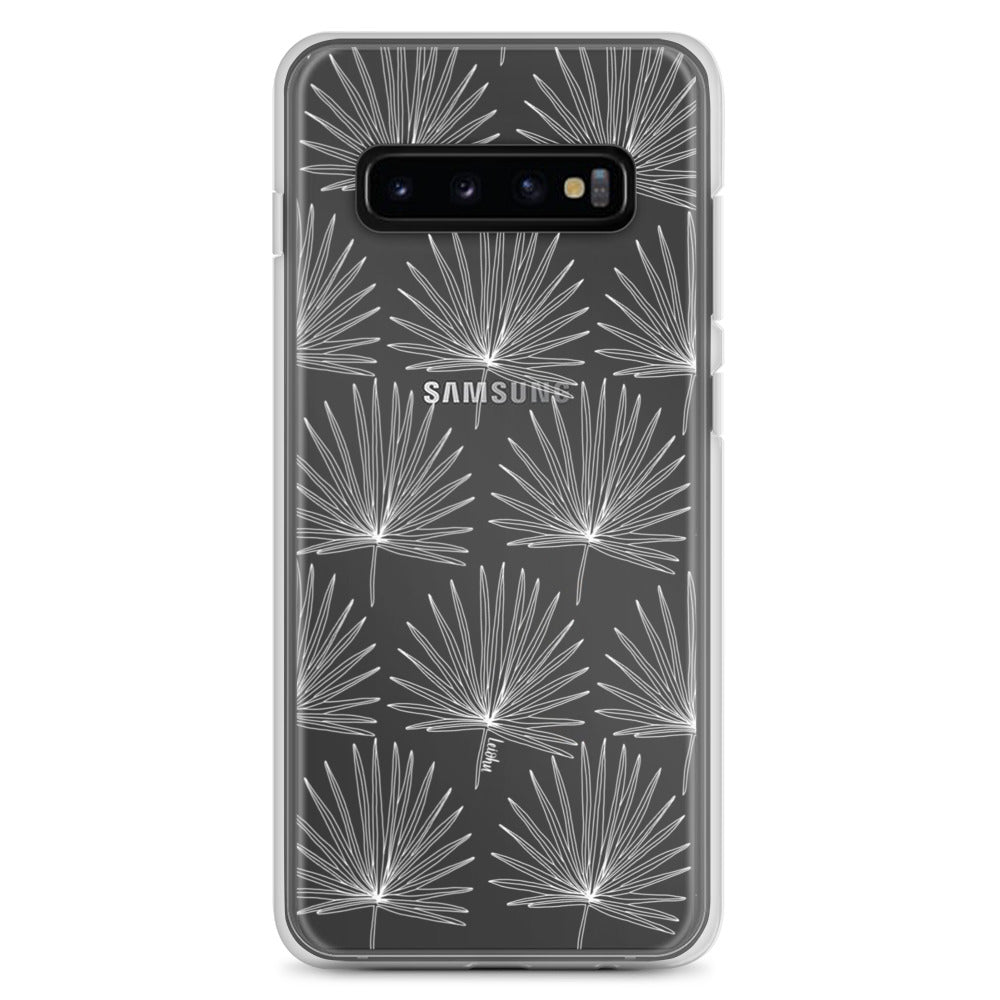 Fan Palm - Clear Case for Samsung® - LEIOHU DESIGNS