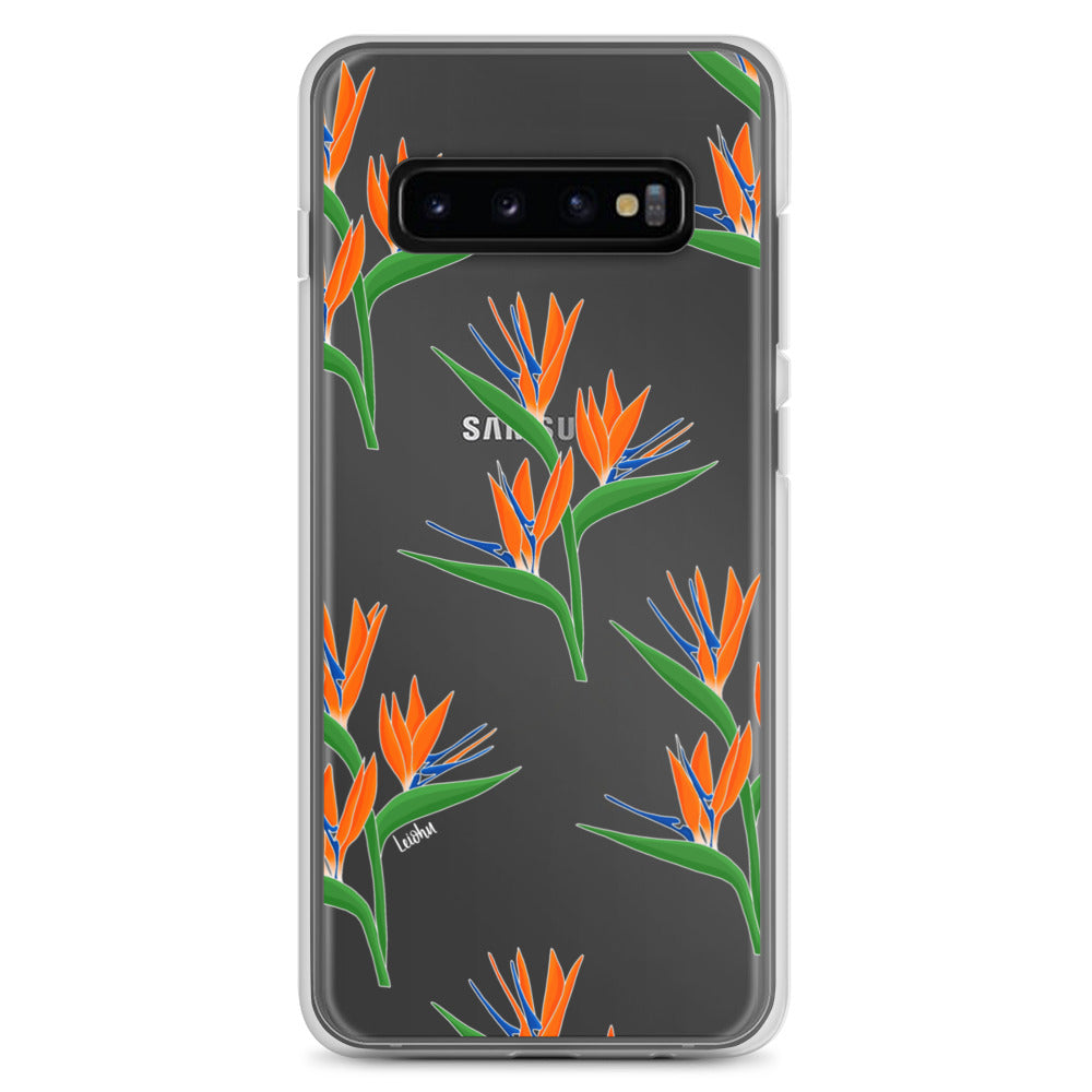 Bird of Paradise - Clear Case for Samsung® - LEIOHU DESIGNS
