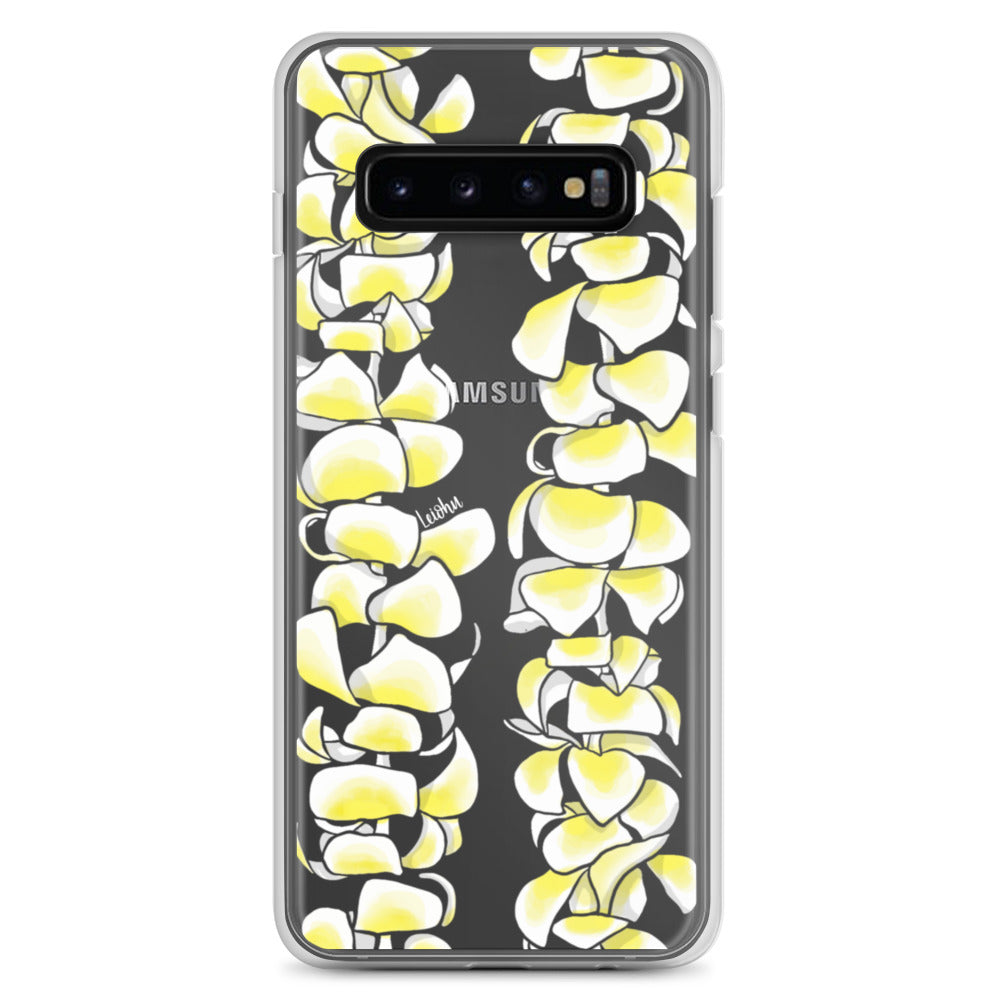 Plumeria - Clear Case for Samsung® - LEIOHU DESIGNS